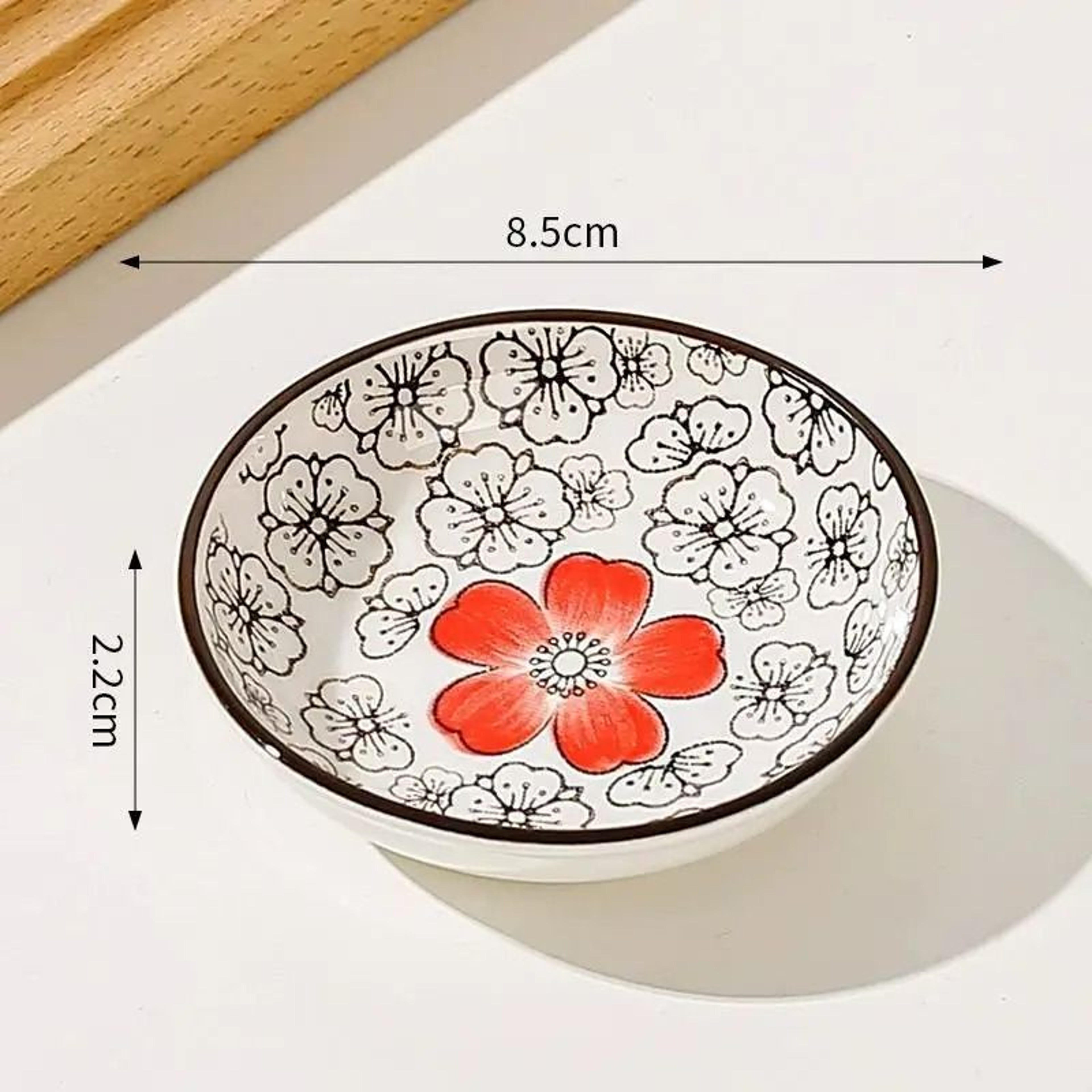 JapaneseStyle Mini Ceramic Dipping Plate 6