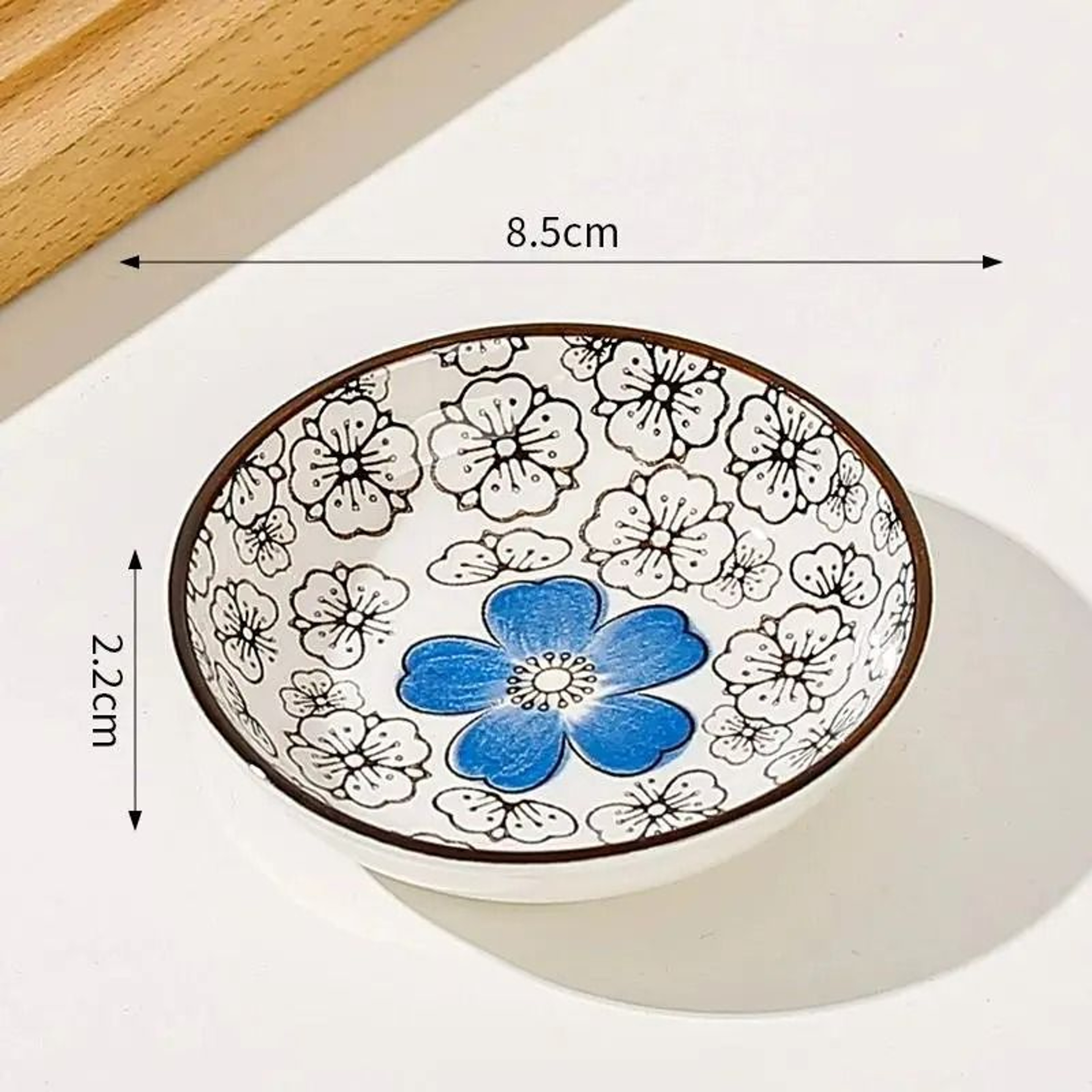 JapaneseStyle Mini Ceramic Dipping Plate 8