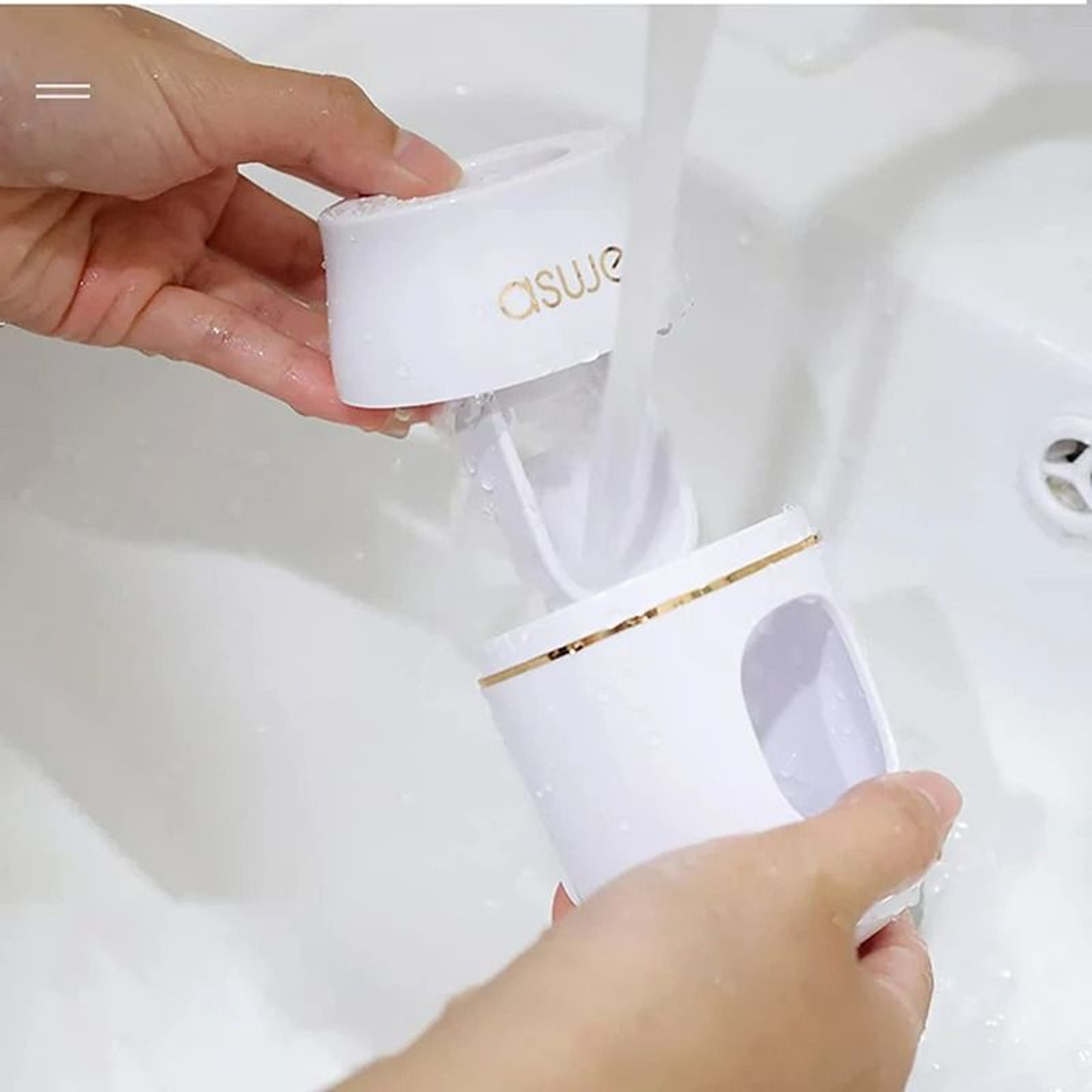 WallMounted Automatic Toothpaste Dispenser And Toothbrush Holder Set 6