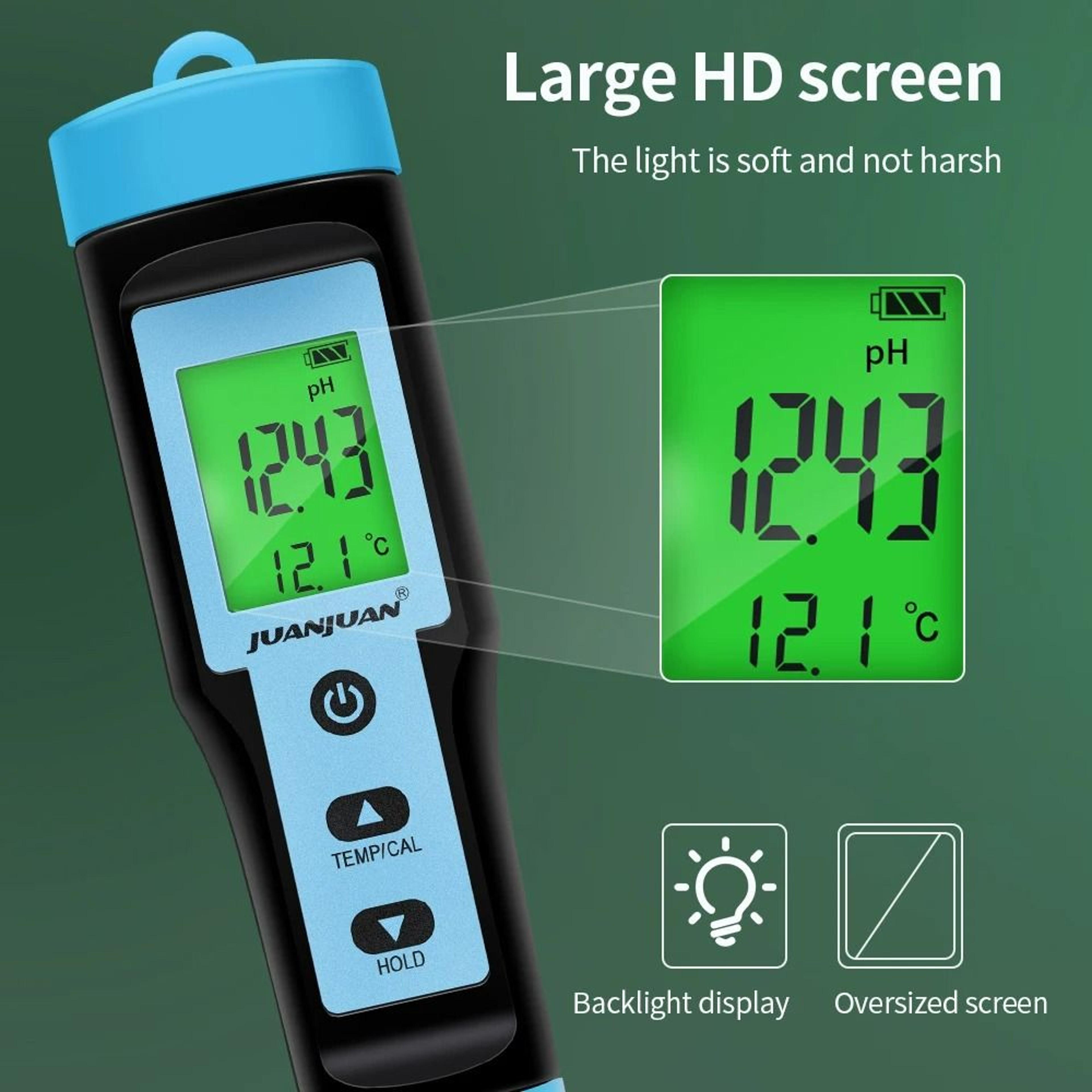 Digital Food PH Meter And Temperature Tester Pen 6