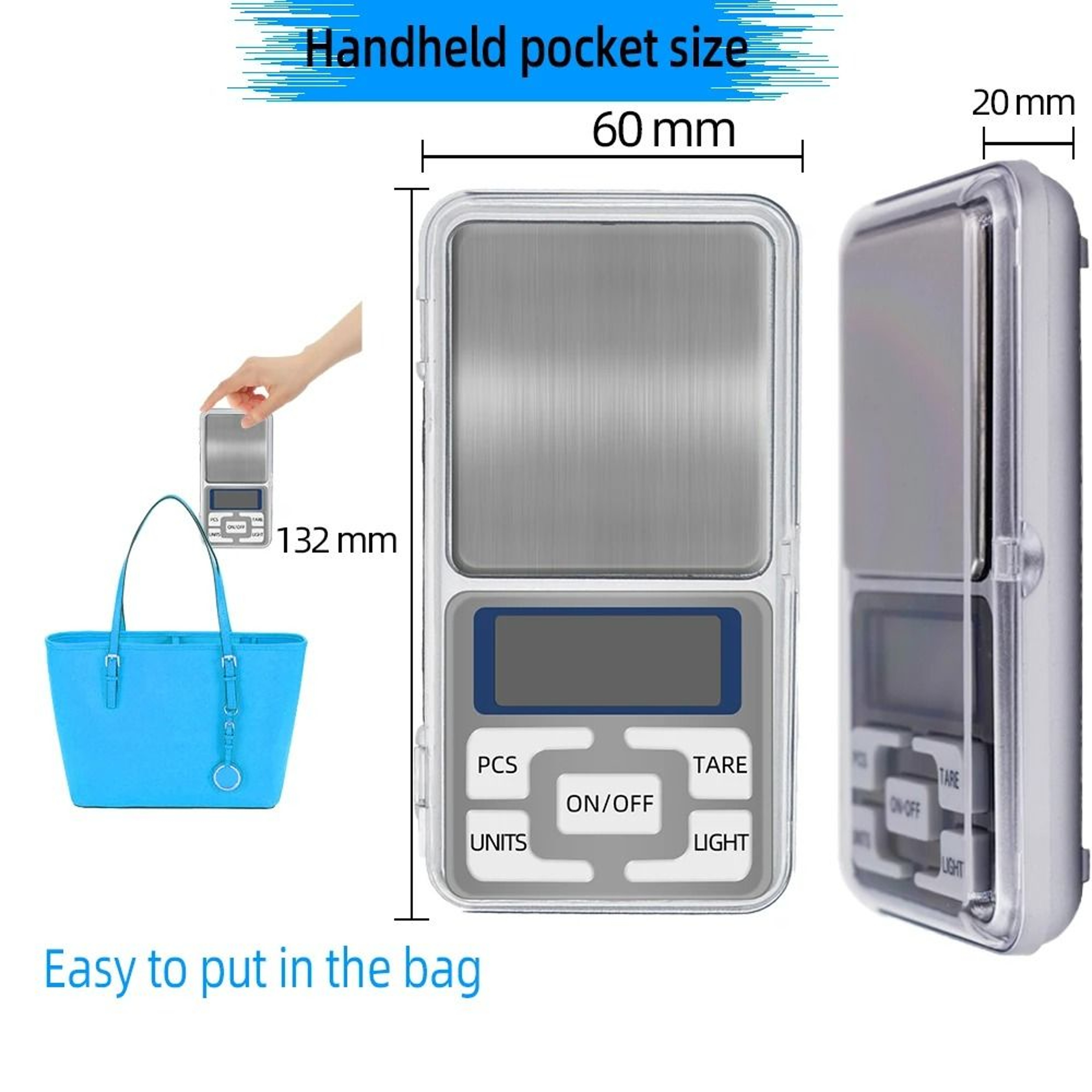 Digital Pocket Jewelry And Precision Scale 4