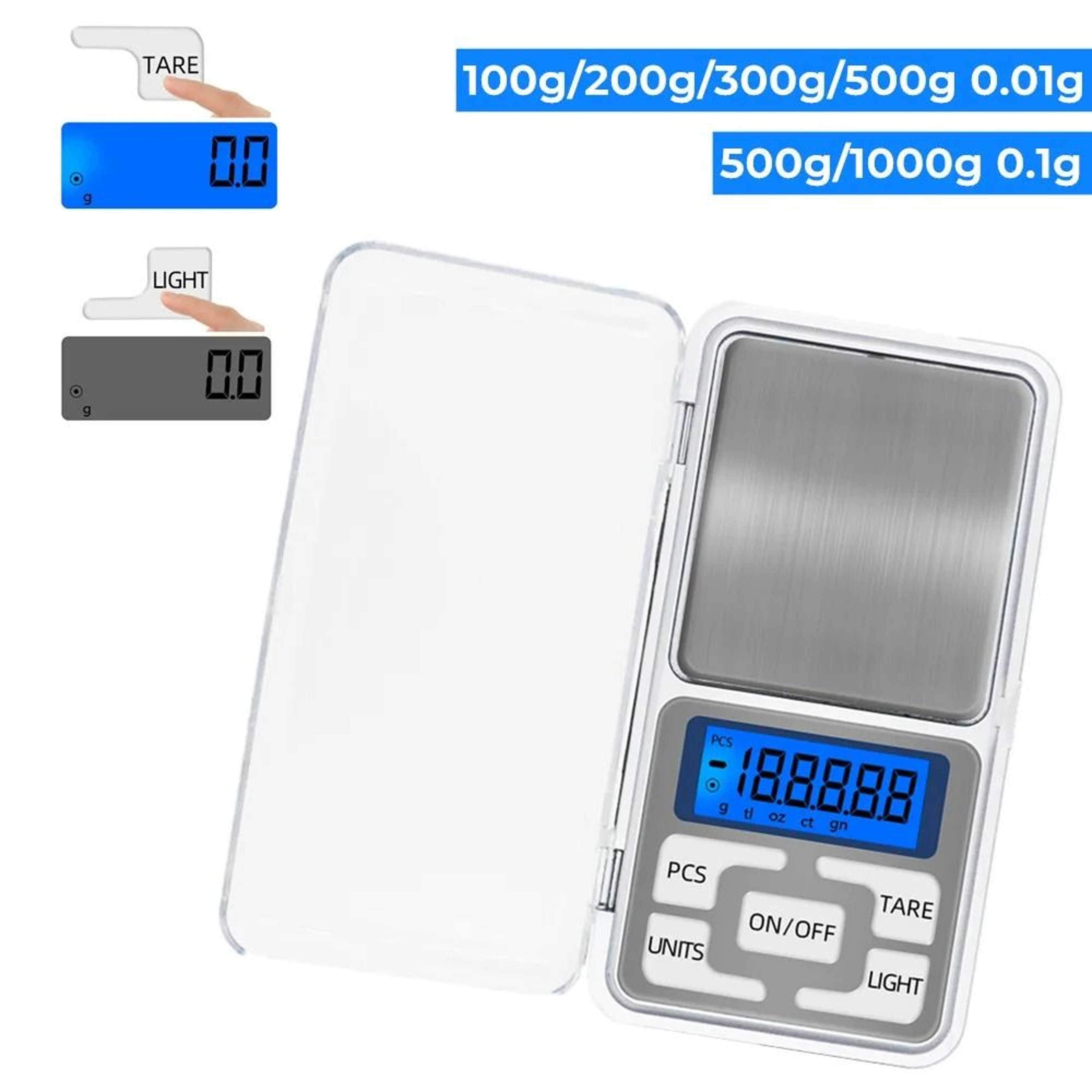 Digital Pocket Jewelry And Precision Scale 1