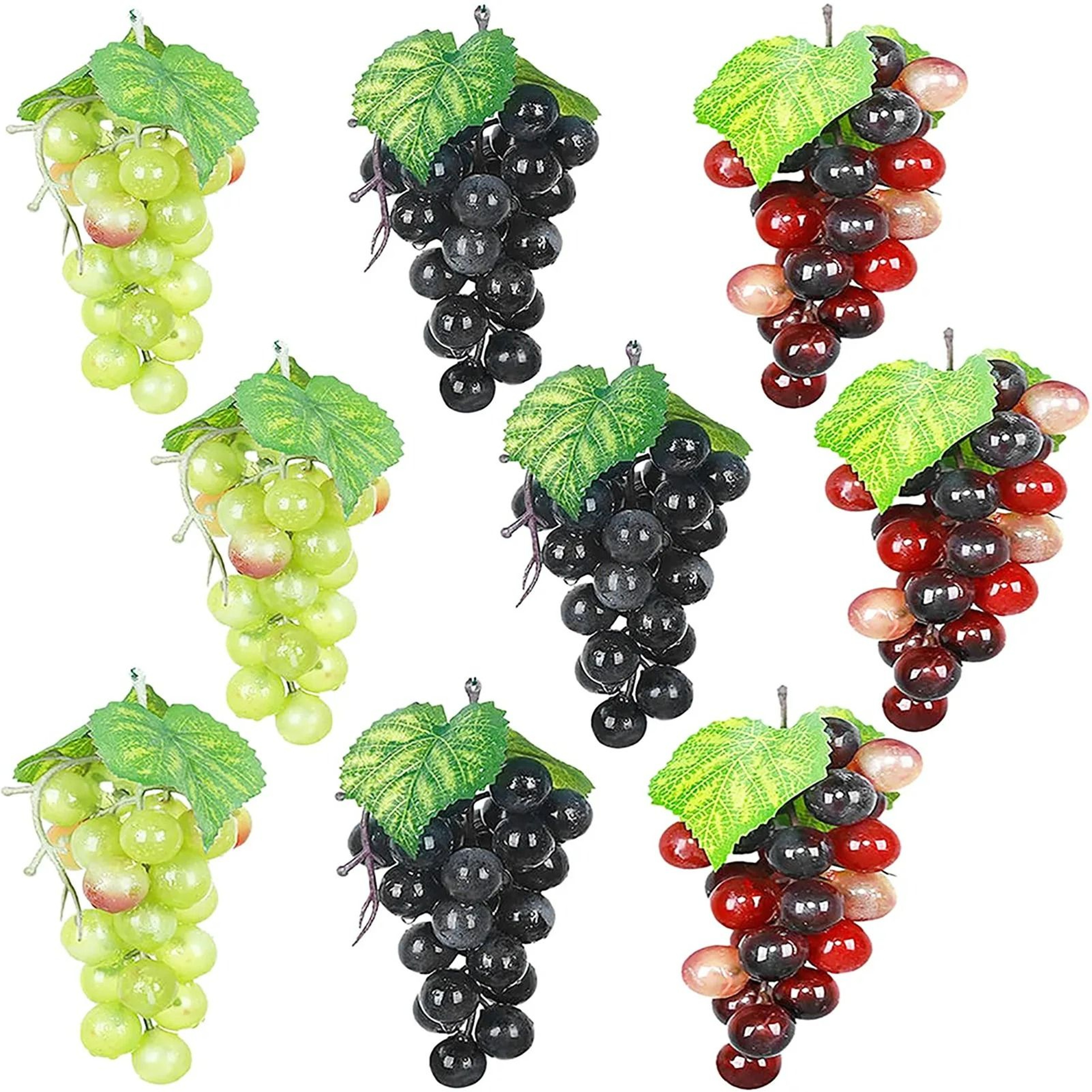 Artificial Grape Cluster Home Decor Prop 0