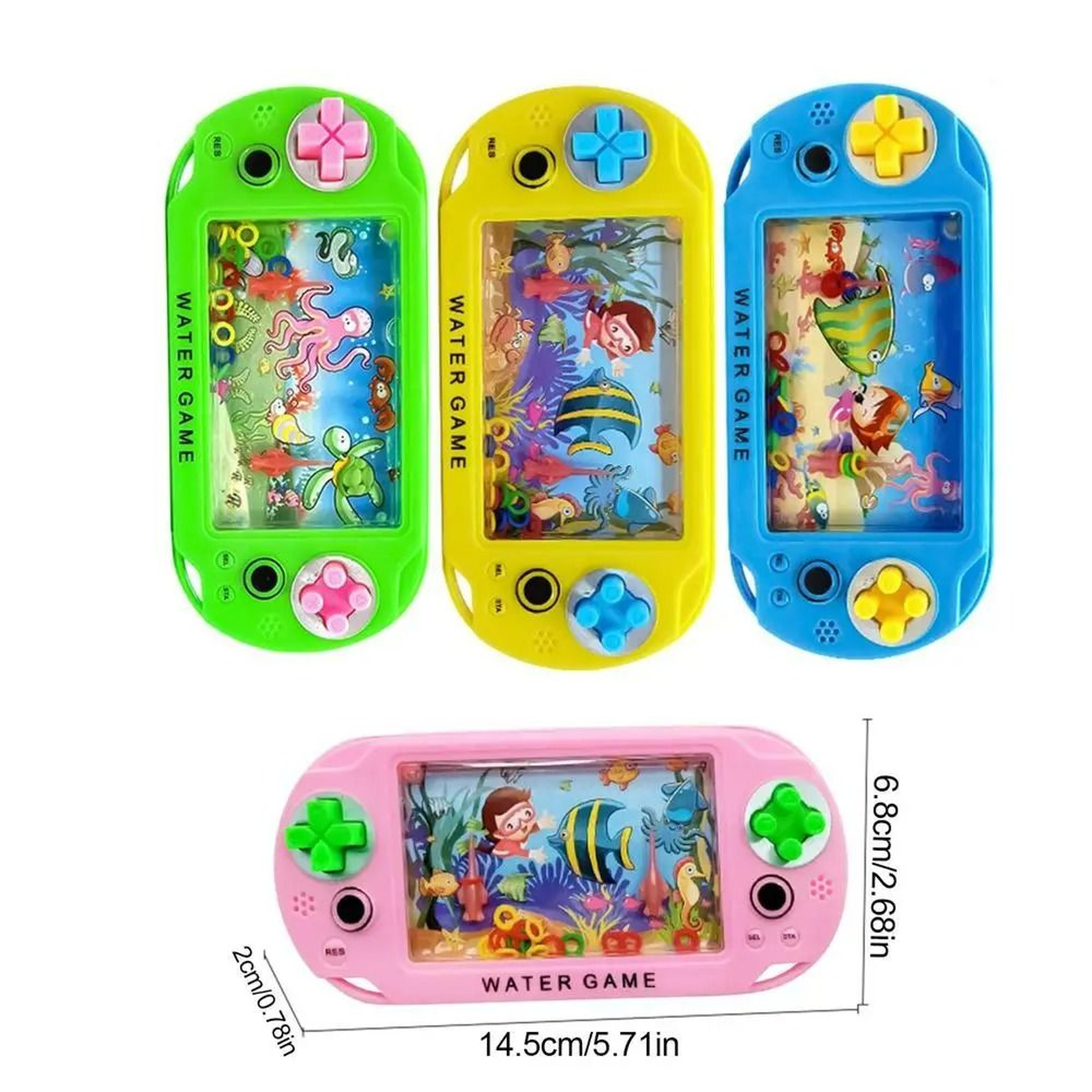 Nostalgic Handheld Water Ring Toss Game Toy 6
