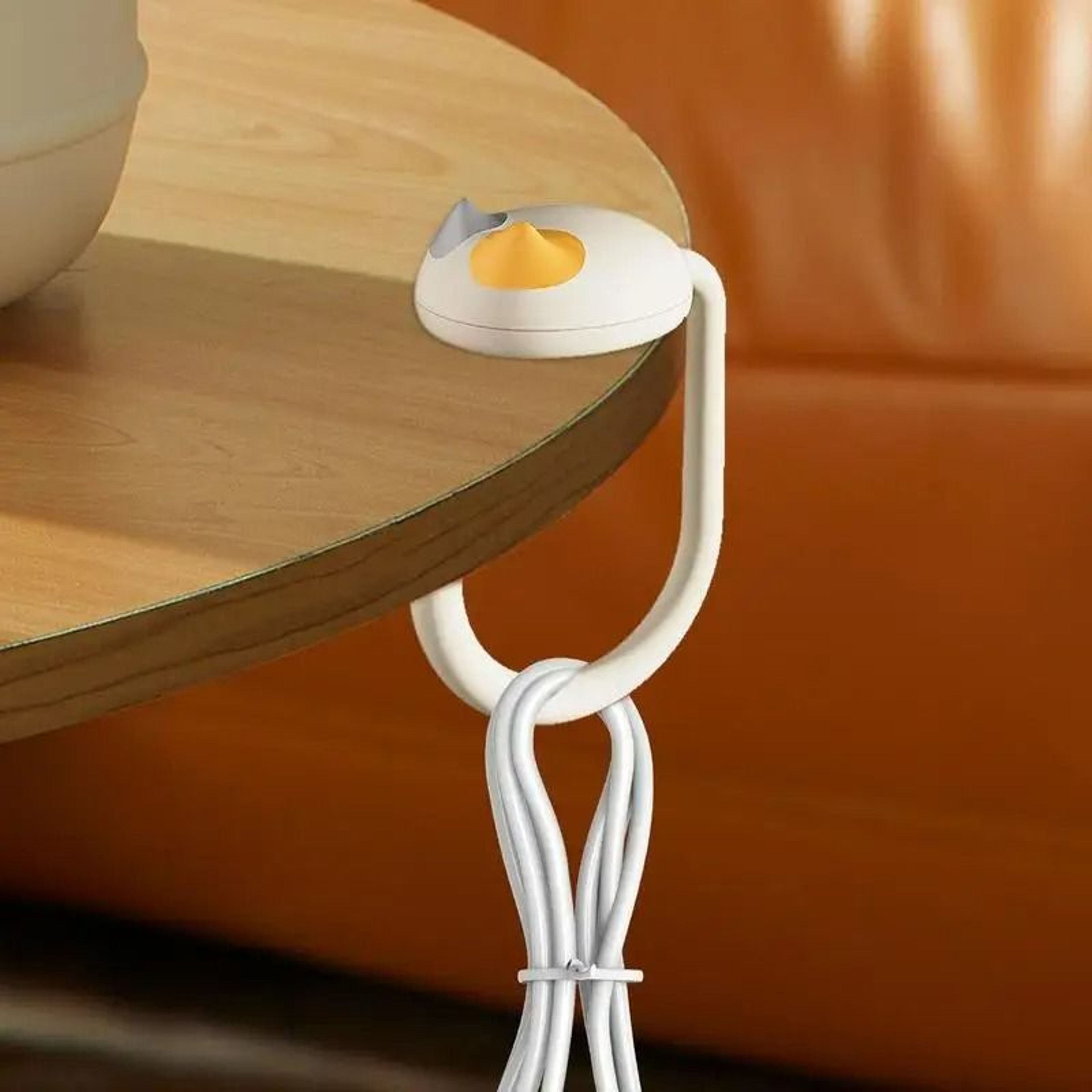 Cute Cat Tail Portable Purse Hook 1