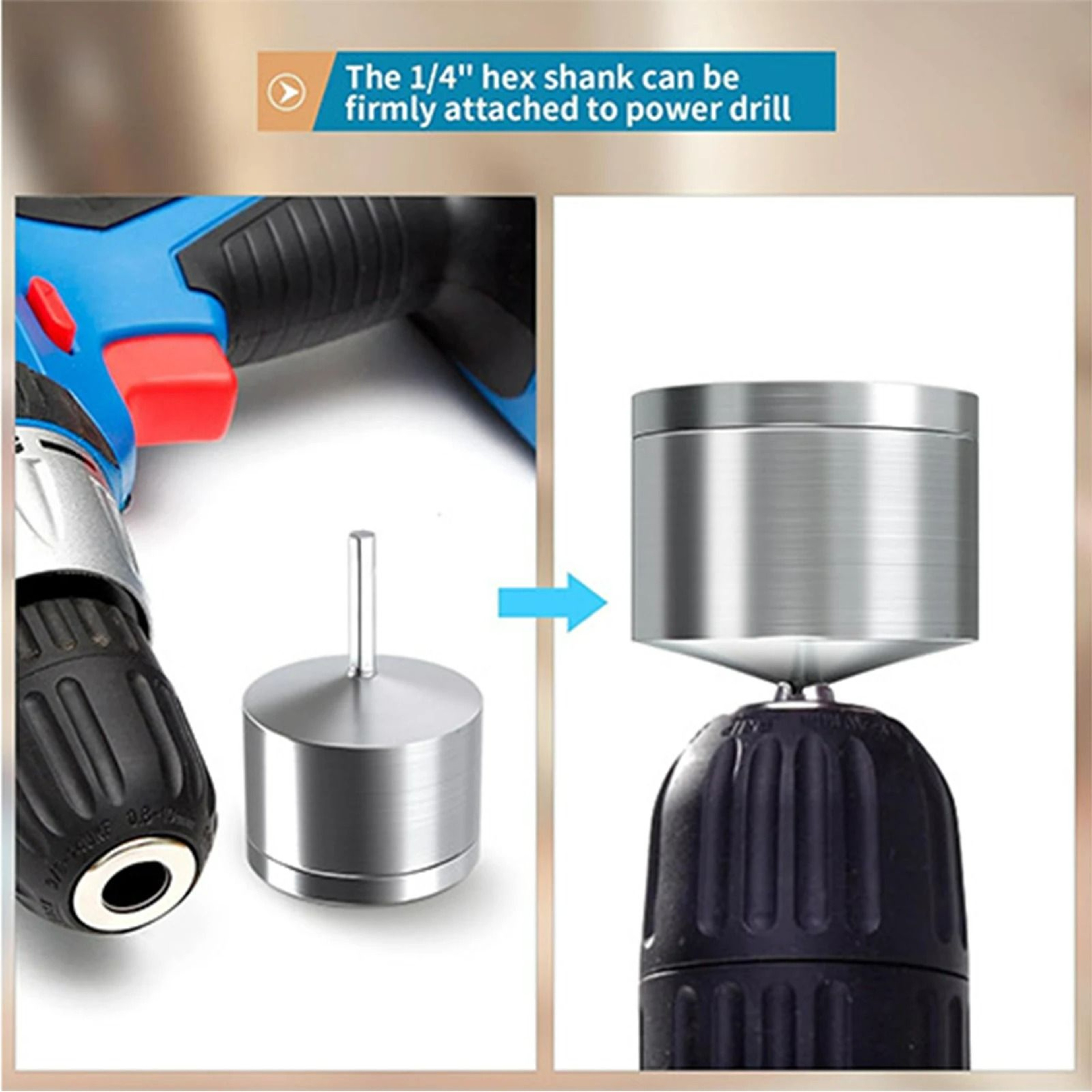 Copper Pipe Wire Cleaning Brush Drill Attachment 4