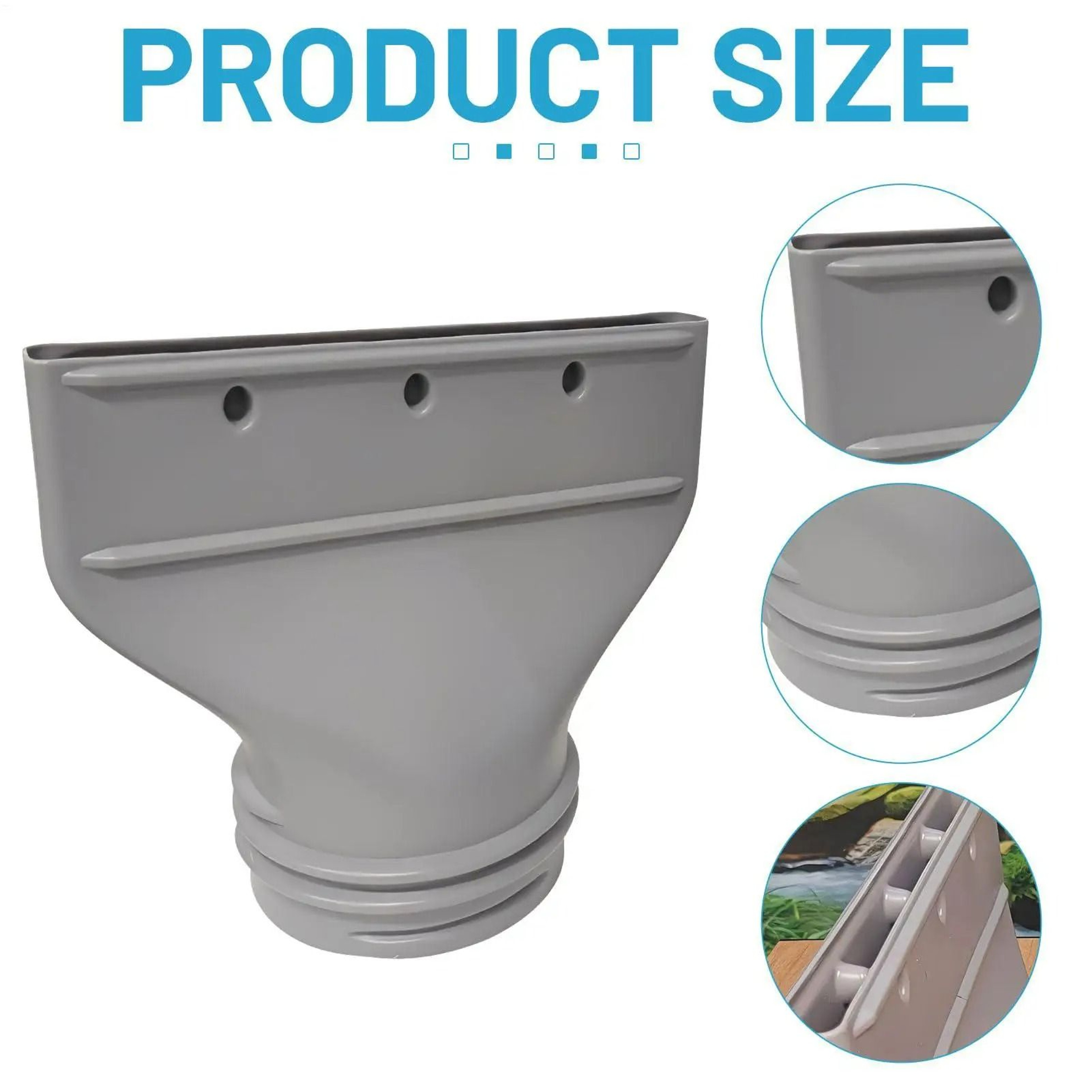 Portable Air Conditioner Exhaust Hose Adapter Kit 1
