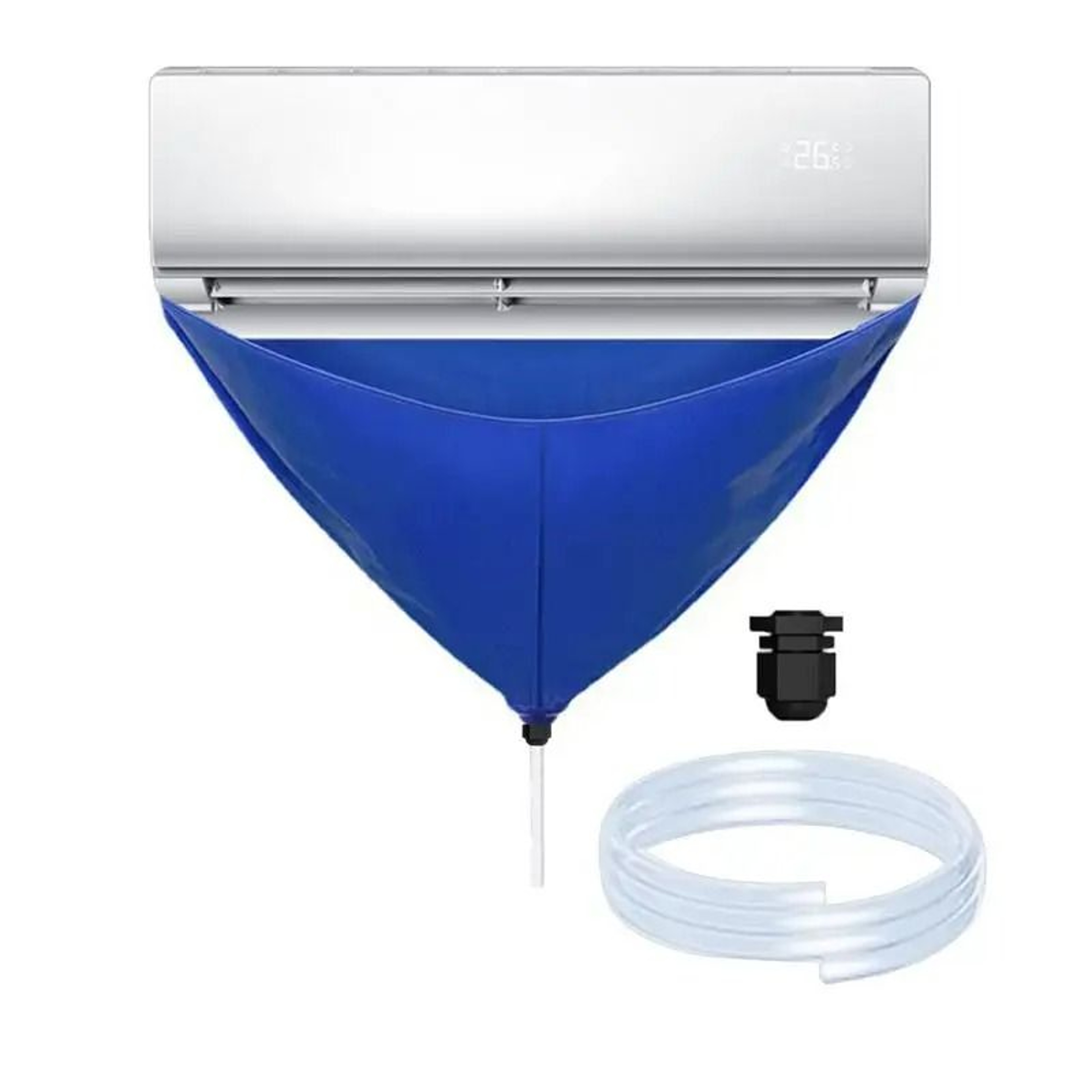 Waterproof Air Conditioner Cleaning Cover Kit With Hose 1