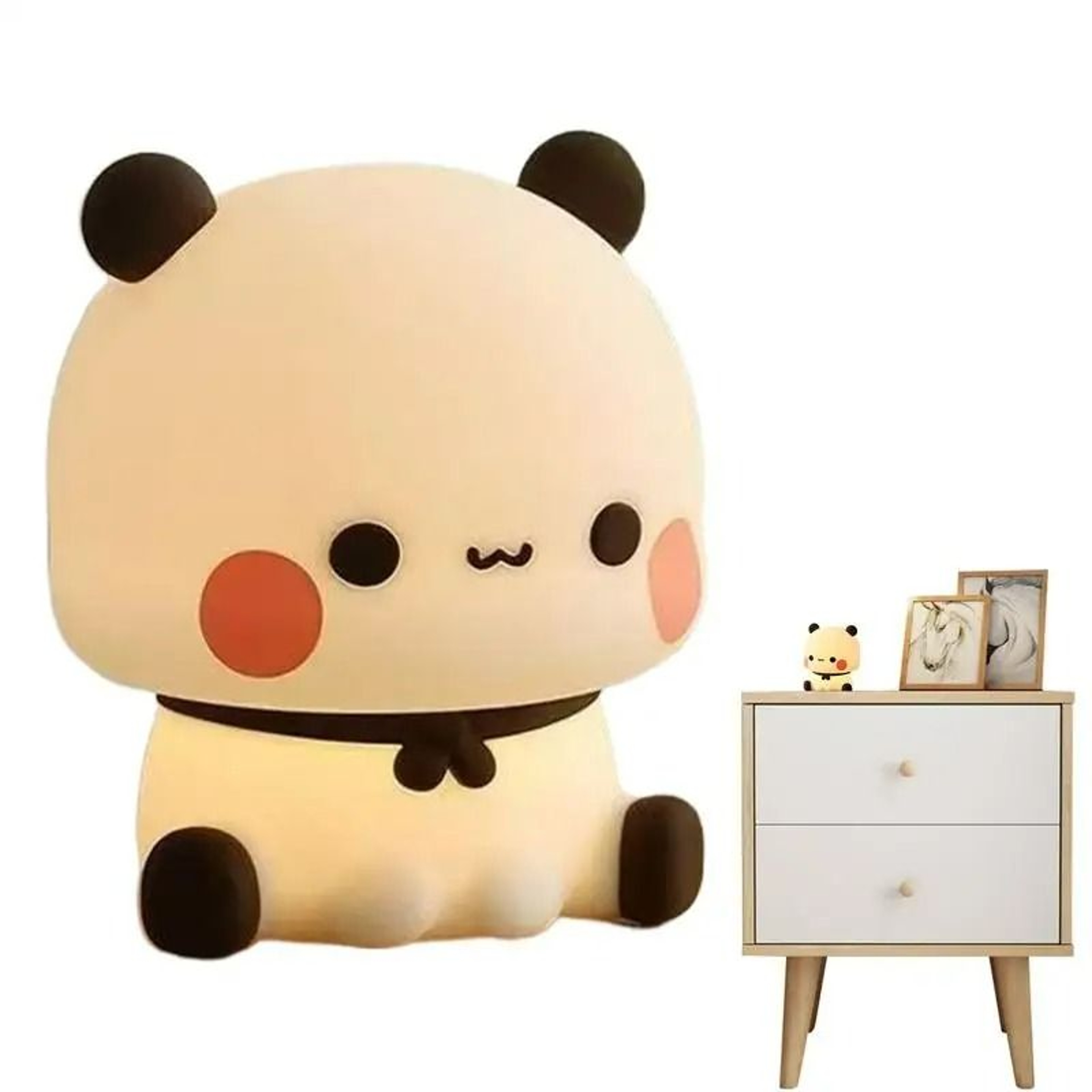 Dimmable Silicone Panda LED Night Light 1