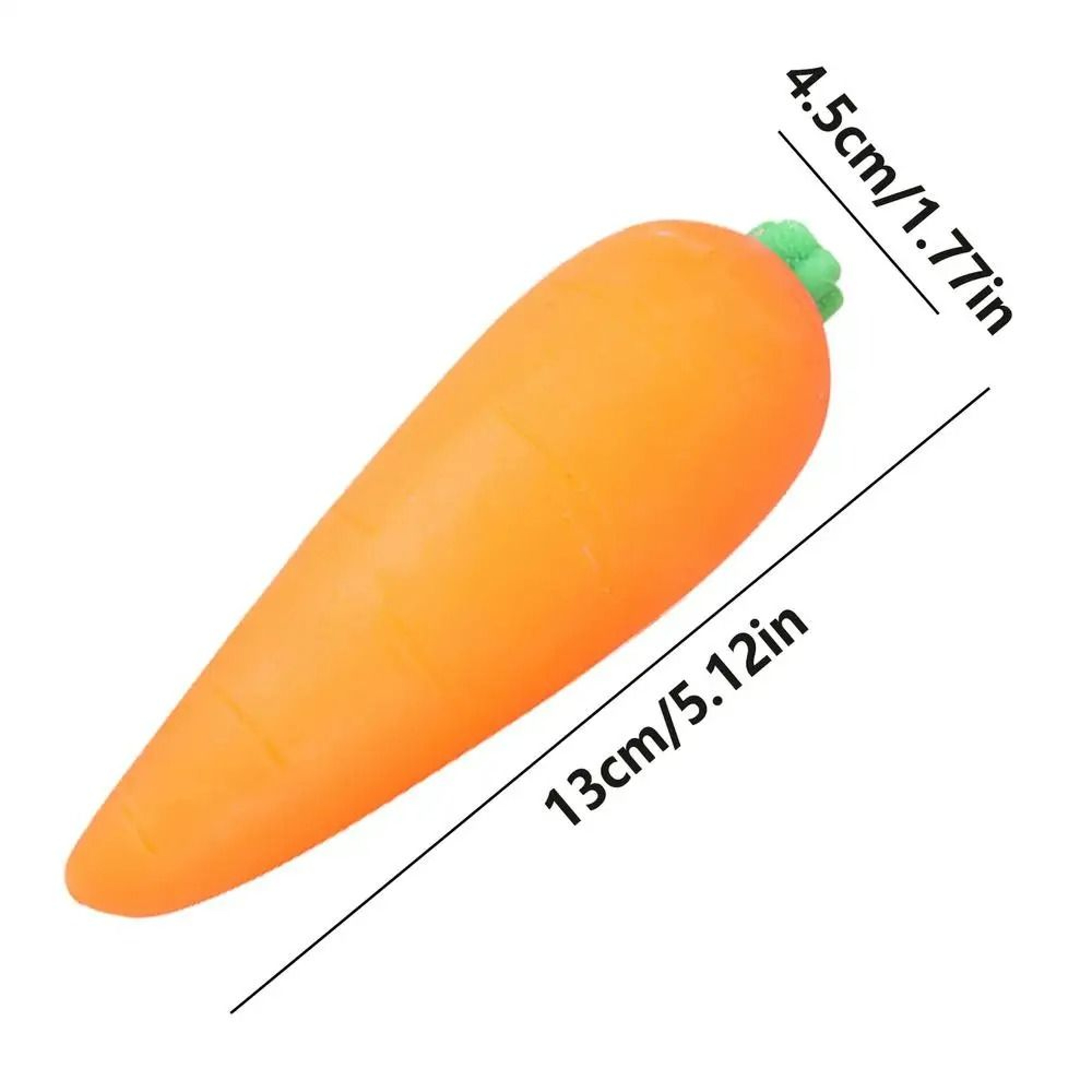 Sensory Carrot Squeeze Toy For Stress Relief 5