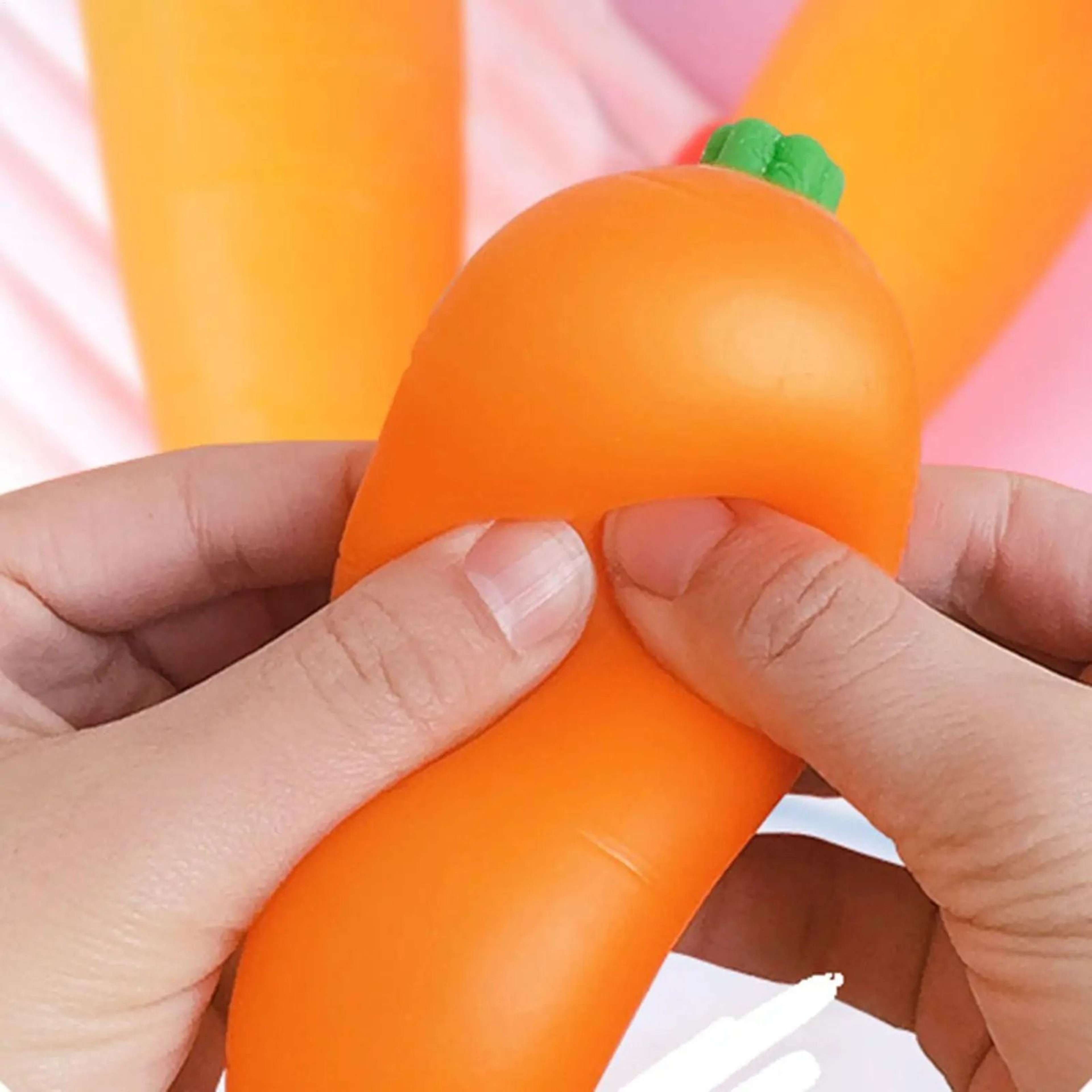 Sensory Carrot Squeeze Toy For Stress Relief 3