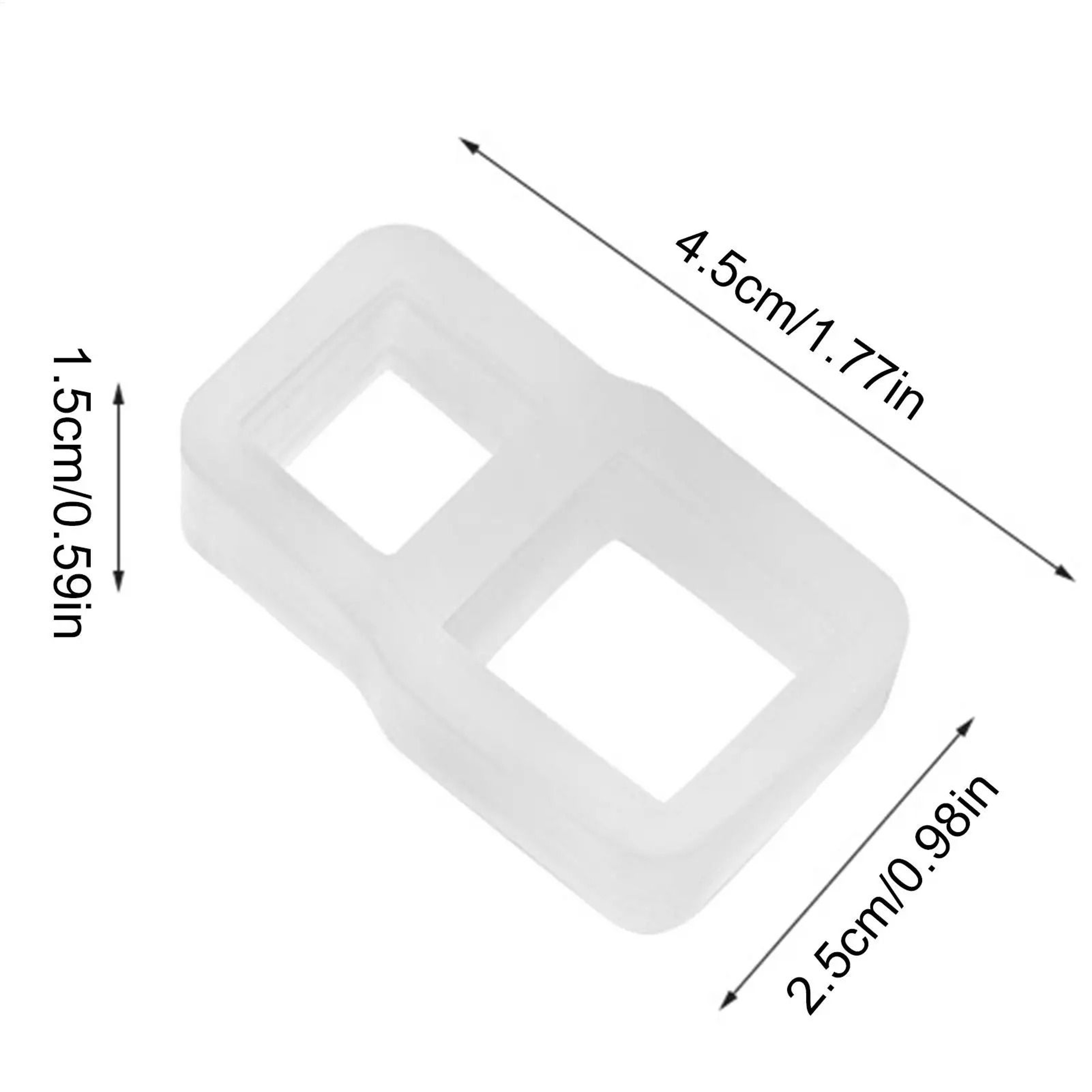 Clear Silicone Door Handle Bumper And Wall Protector 5