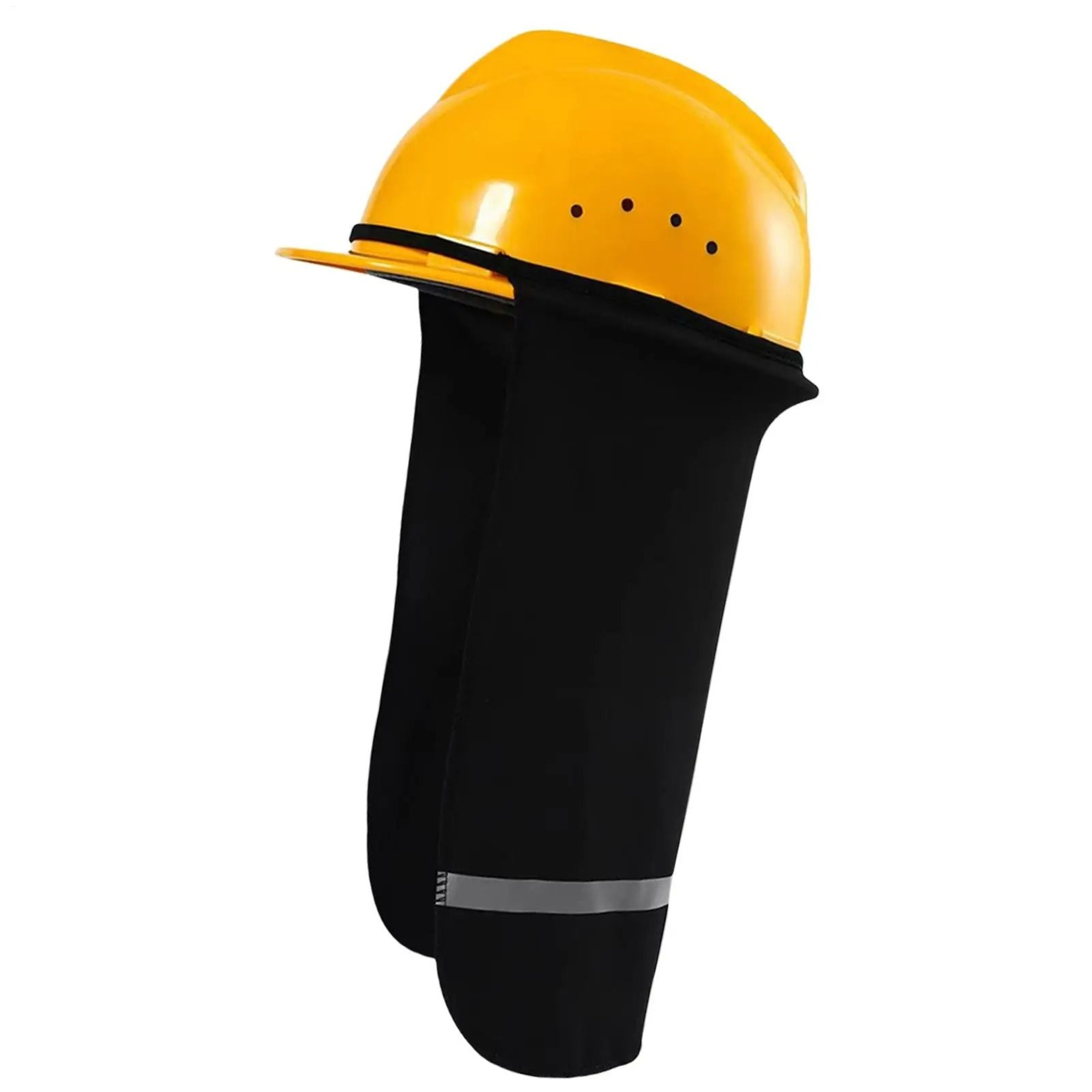 HighVisibility Hard Hat Sun Shade Neck Cover 5