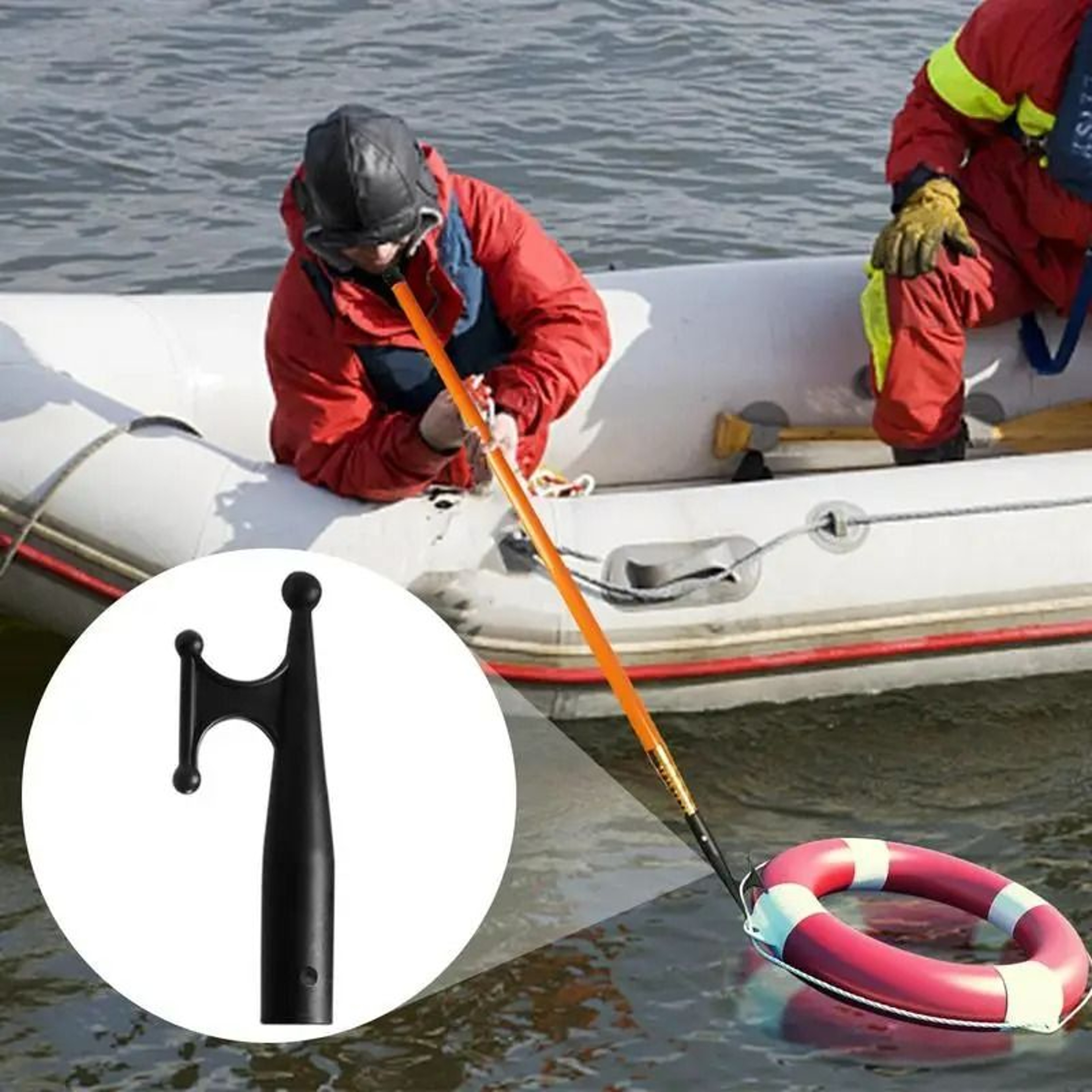 Nylon Boat Hook Replacement Attachment Head 1
