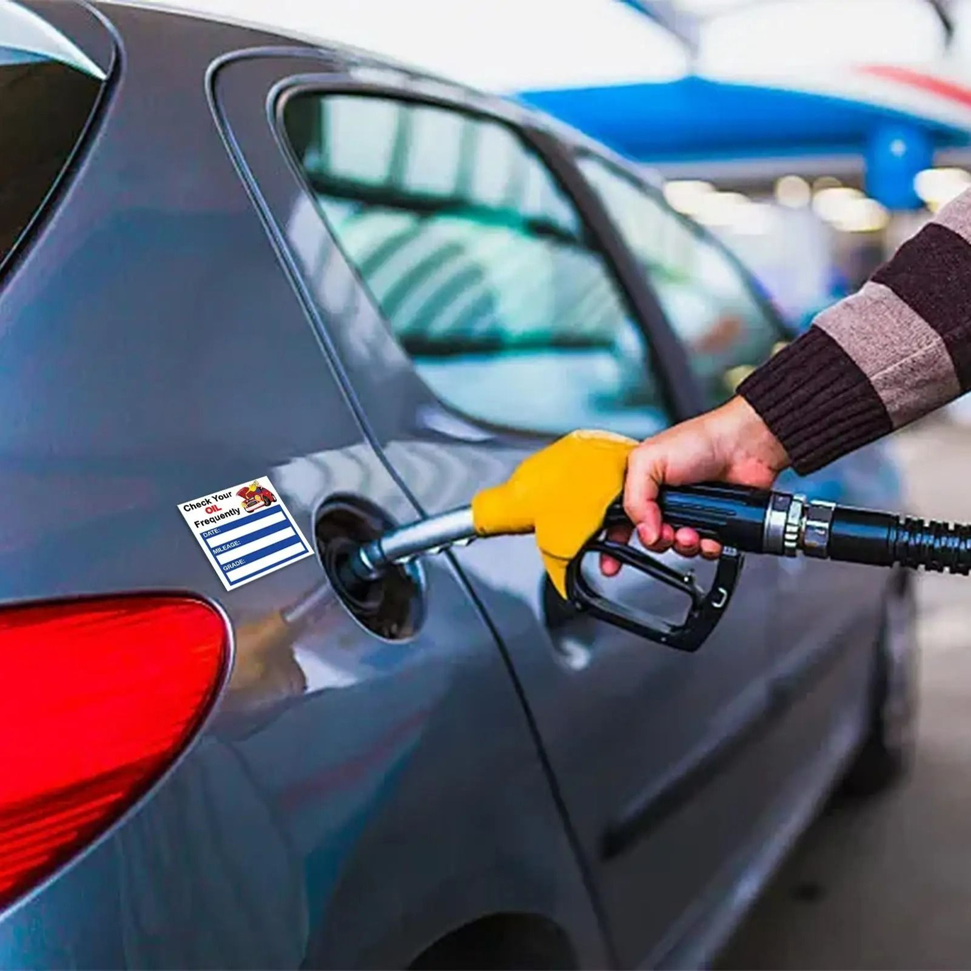 Oil Change Maintenance Service Reminder Stickers 1