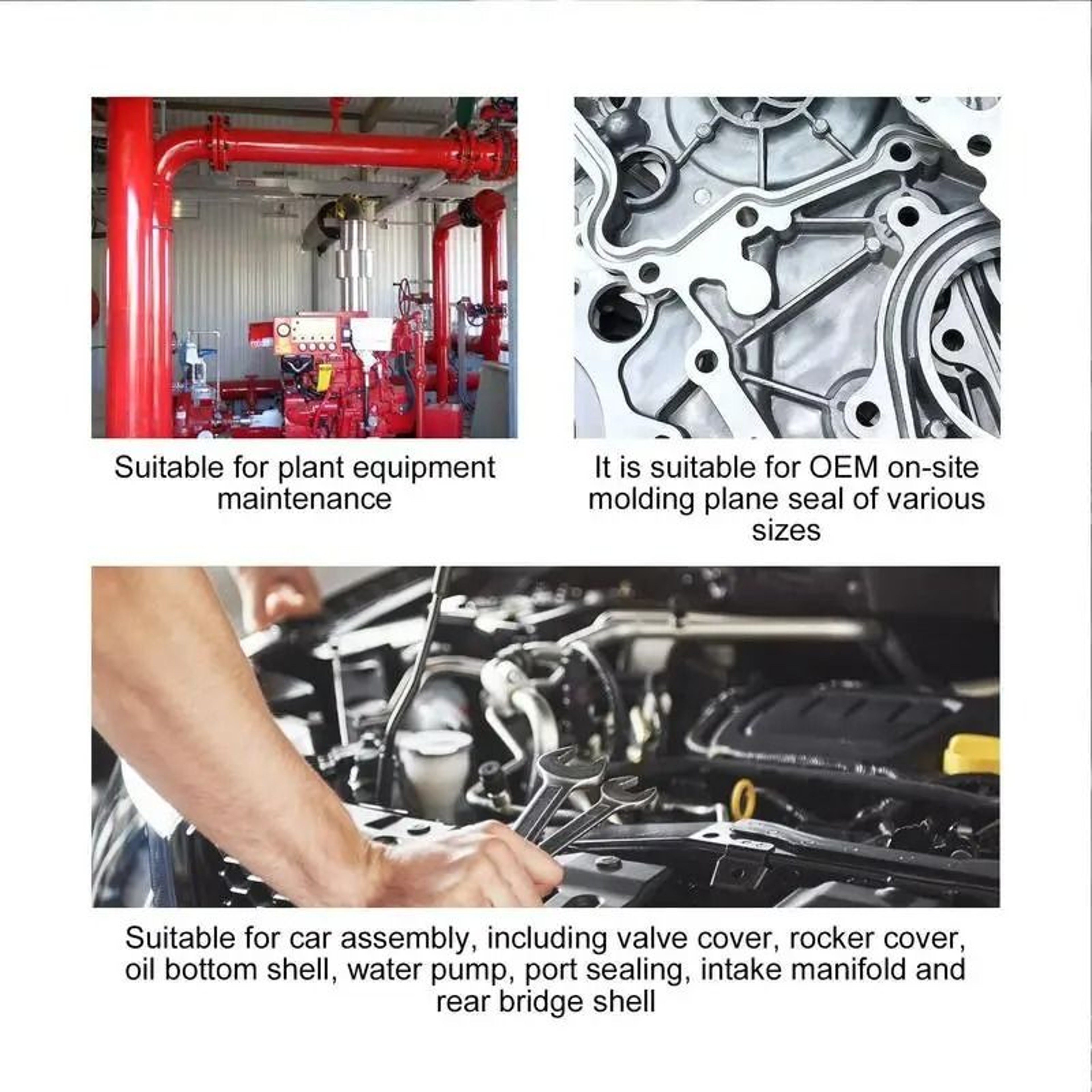 HighTemp Car Engine Gasket Maker Sealant 3