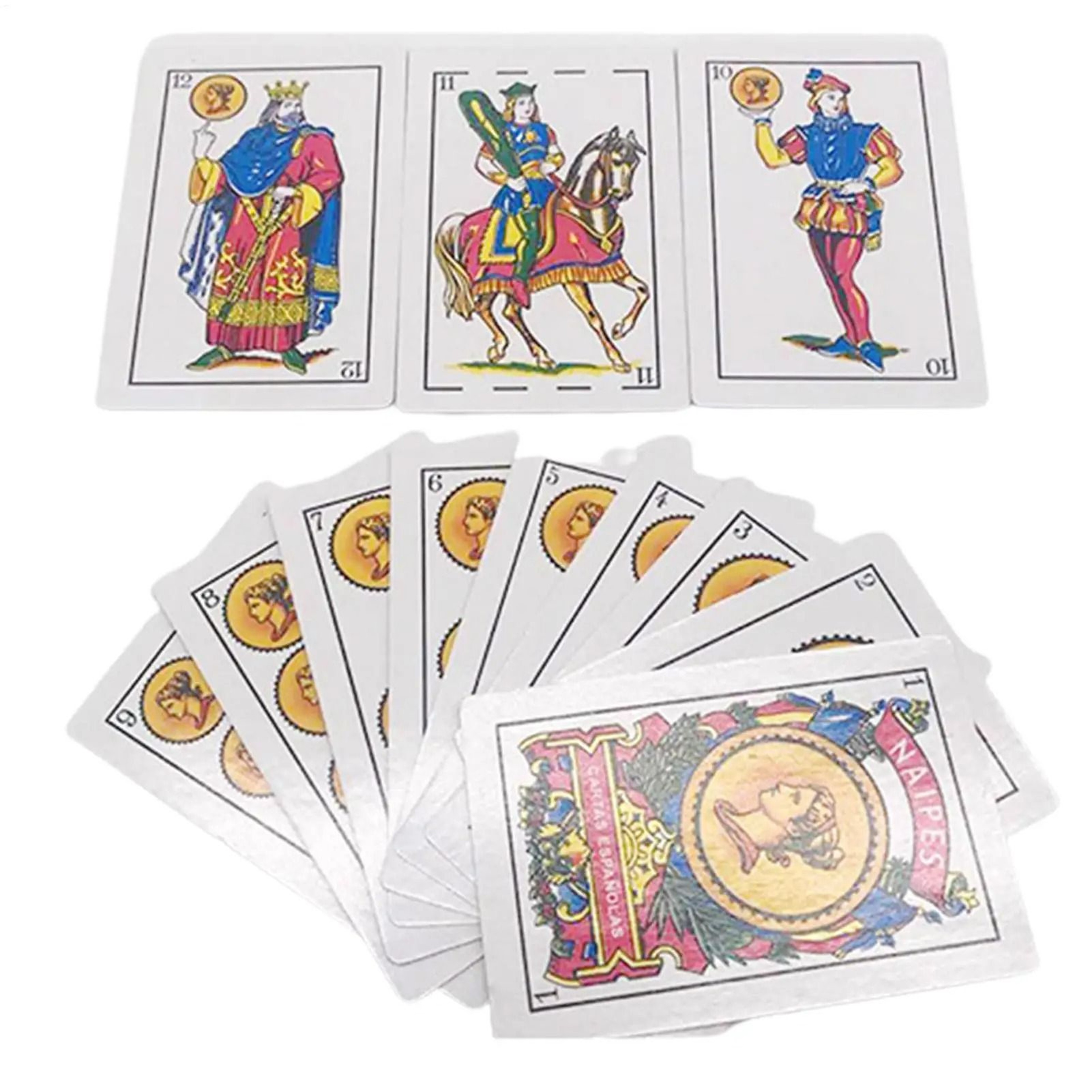 Traditional 50Card Spanish Playing Cards Deck 0