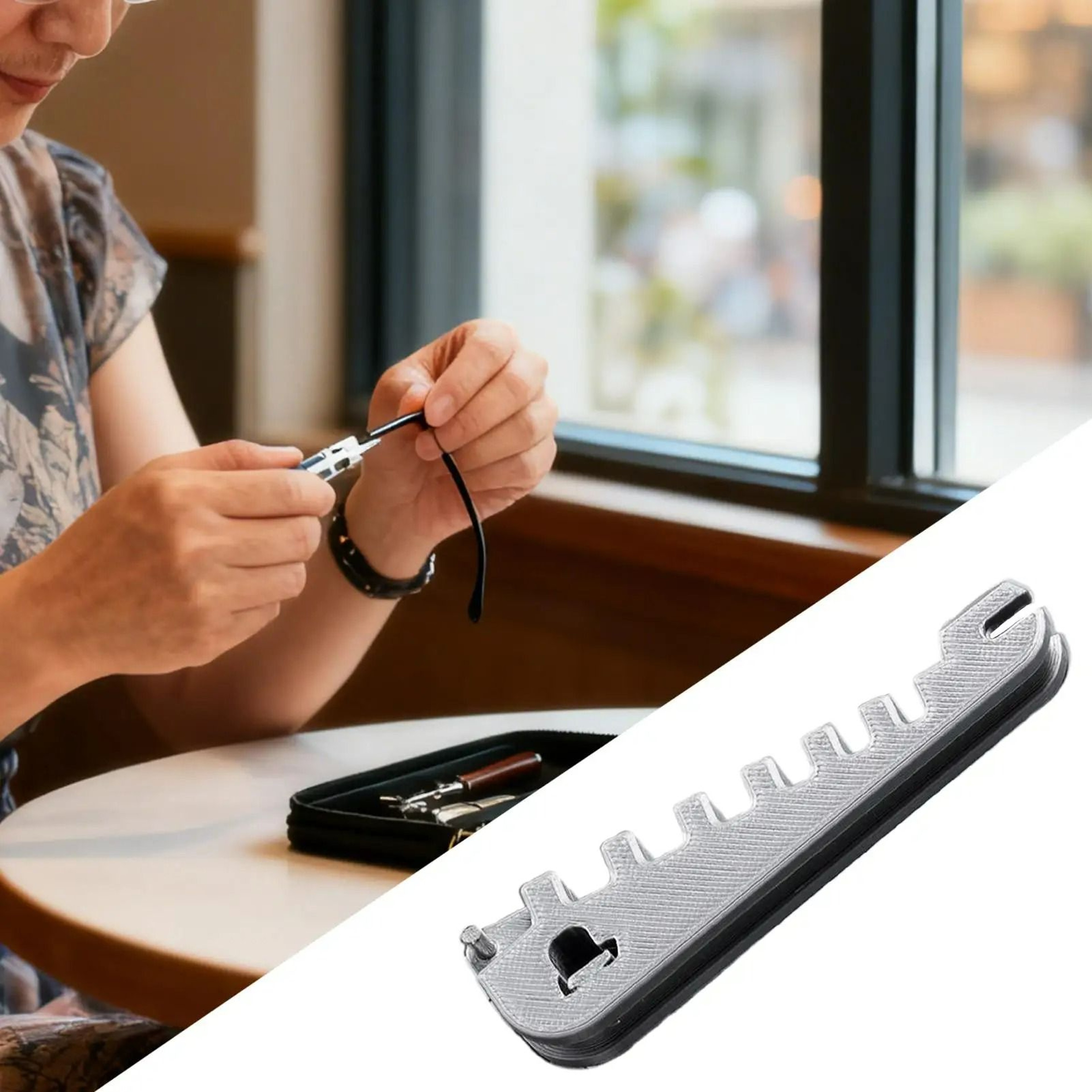 Optical Eyeglass Nose Pad And Frame Adjustment Tool 1