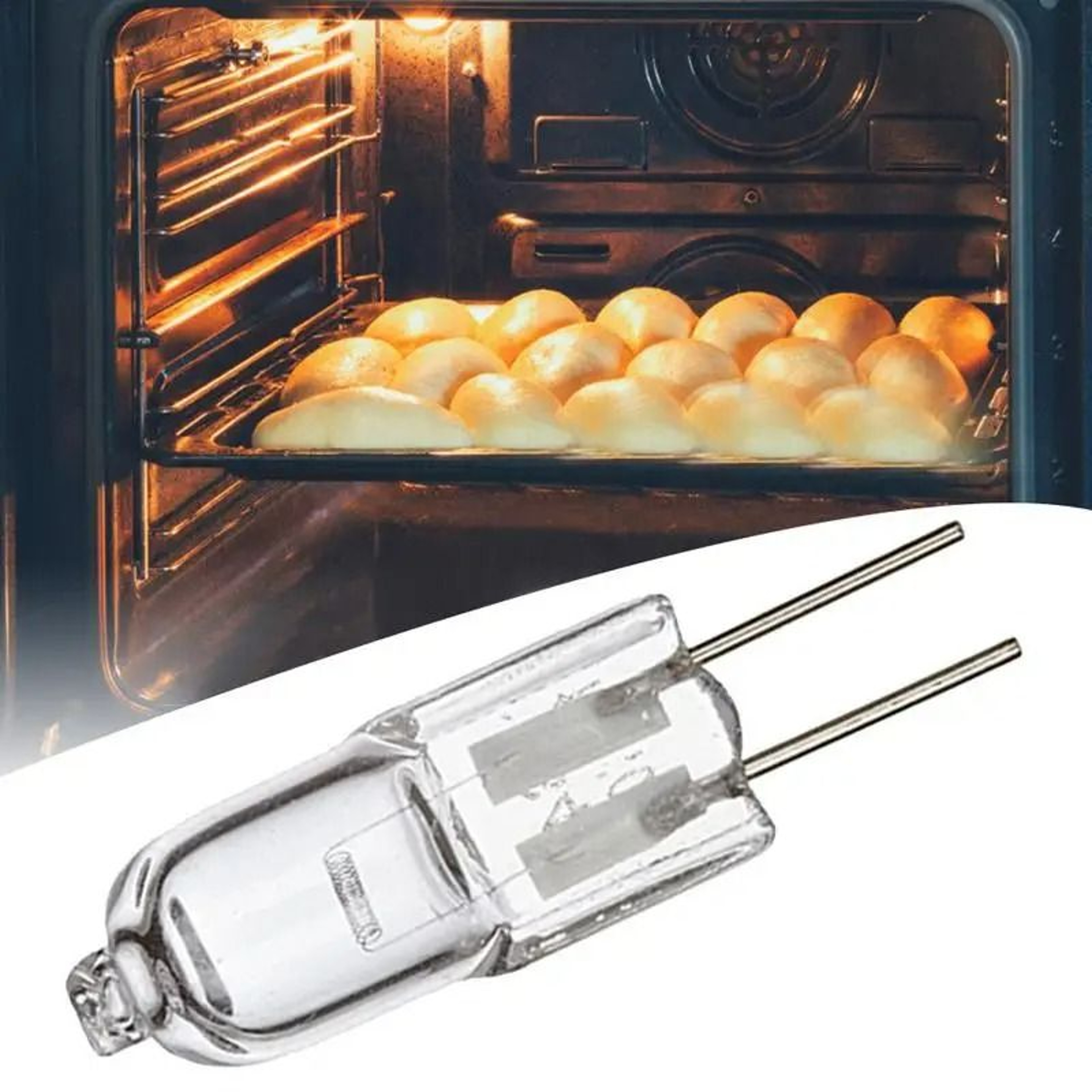 Compact G4 12V BiPin Halogen Capsule Light Bulb 0