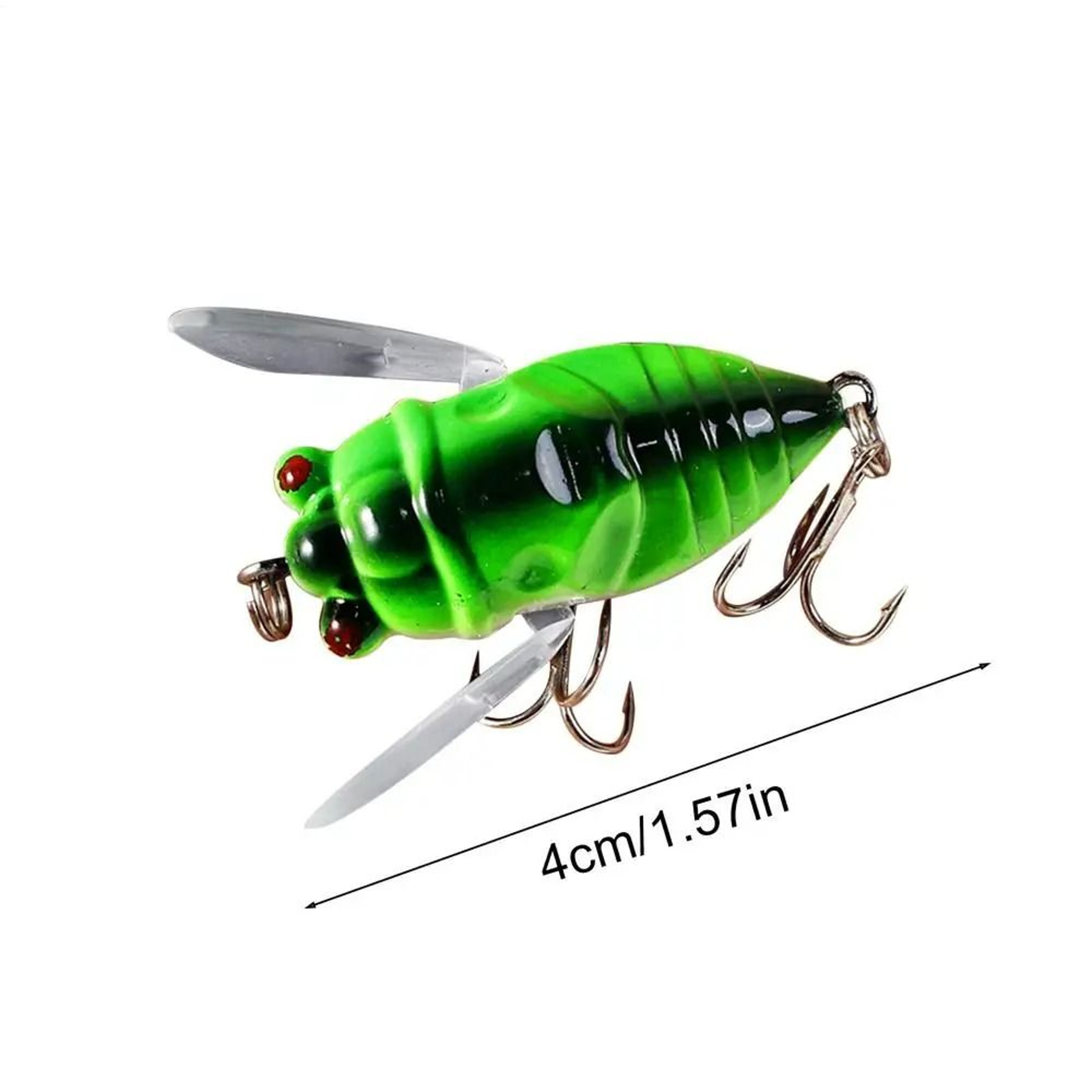 Realistic Topwater Cicada Fishing Lure 8