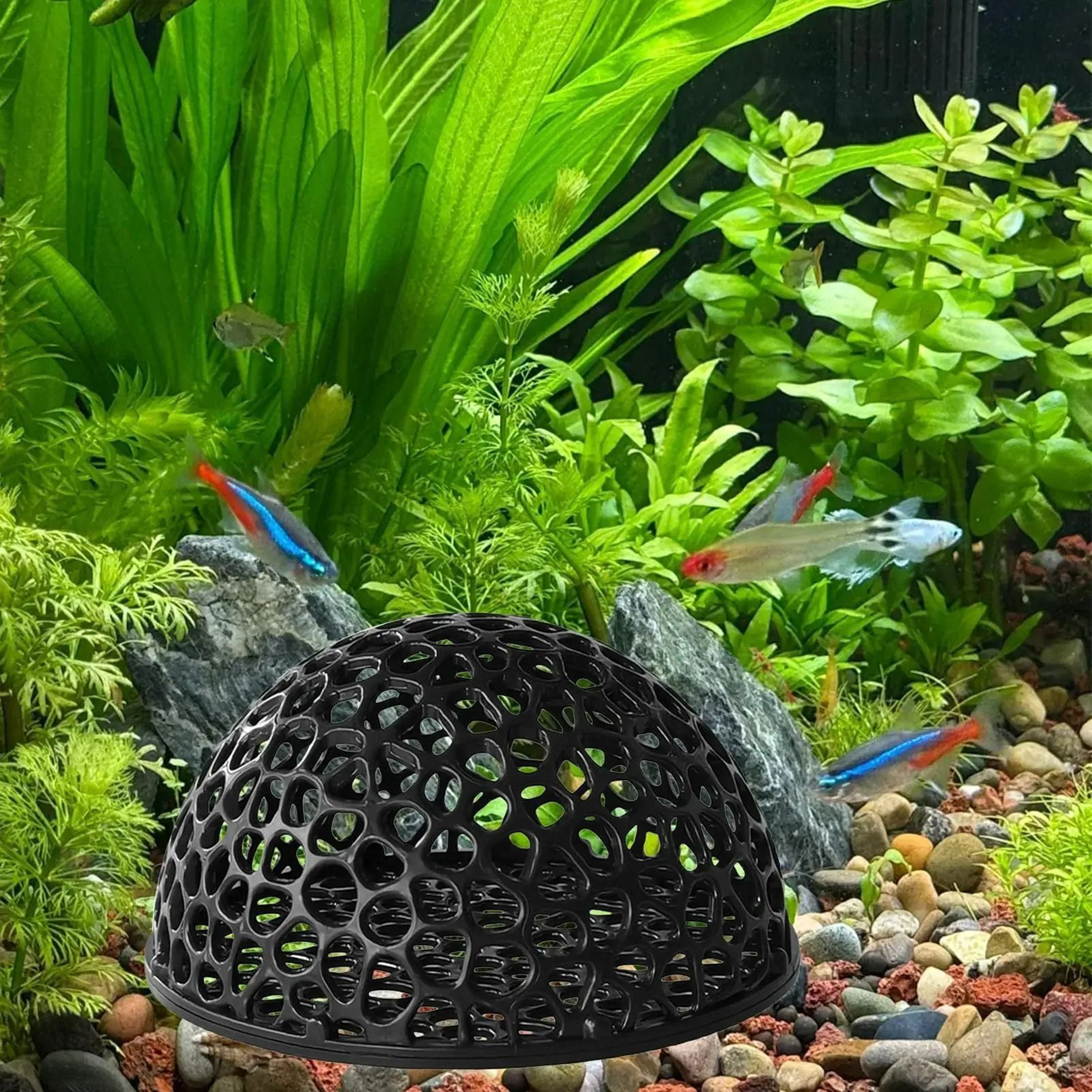 Ceramic Aquarium Shrimp Cave And Fish Hideout 1