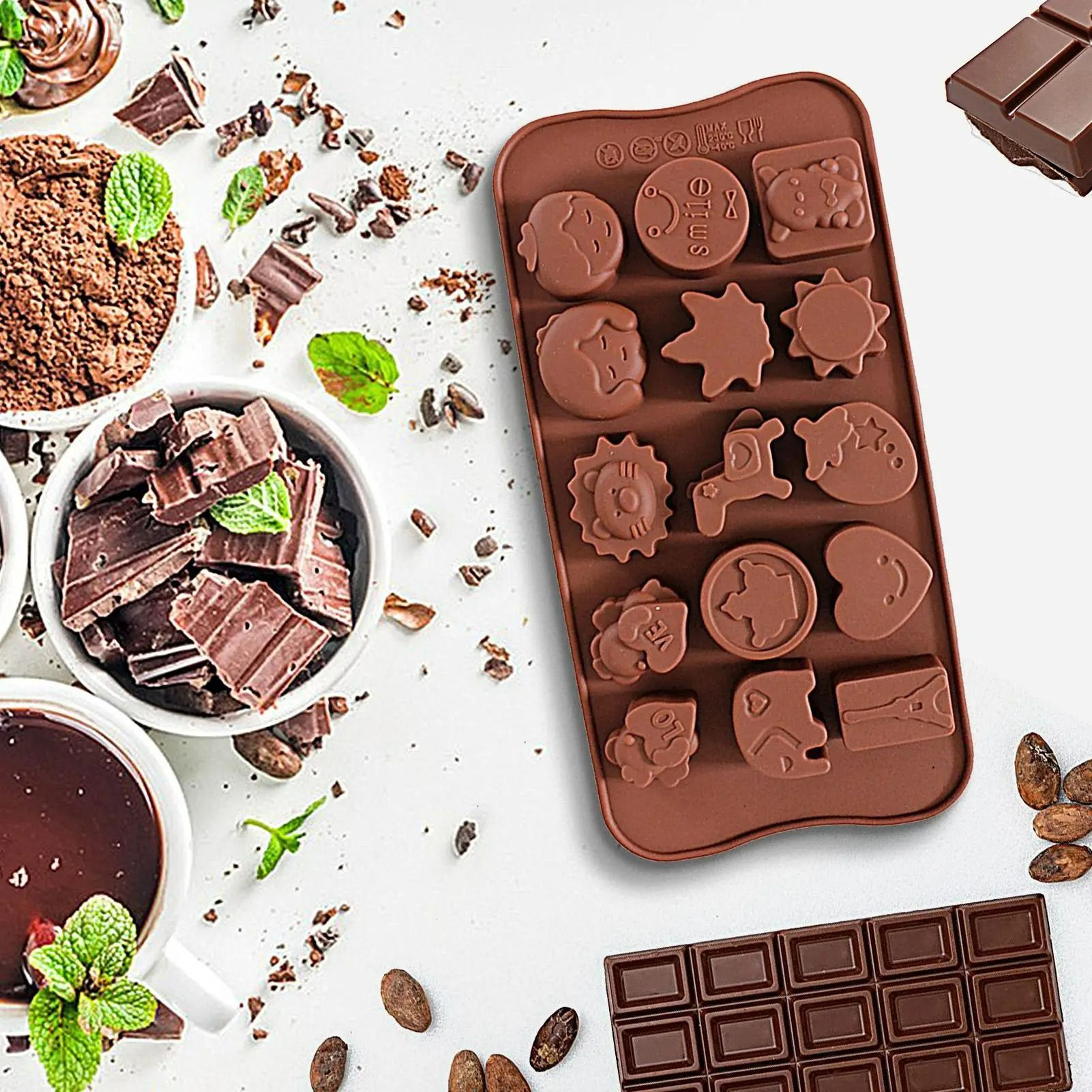 DIY Silicone Chocolate And Candy Mold 2