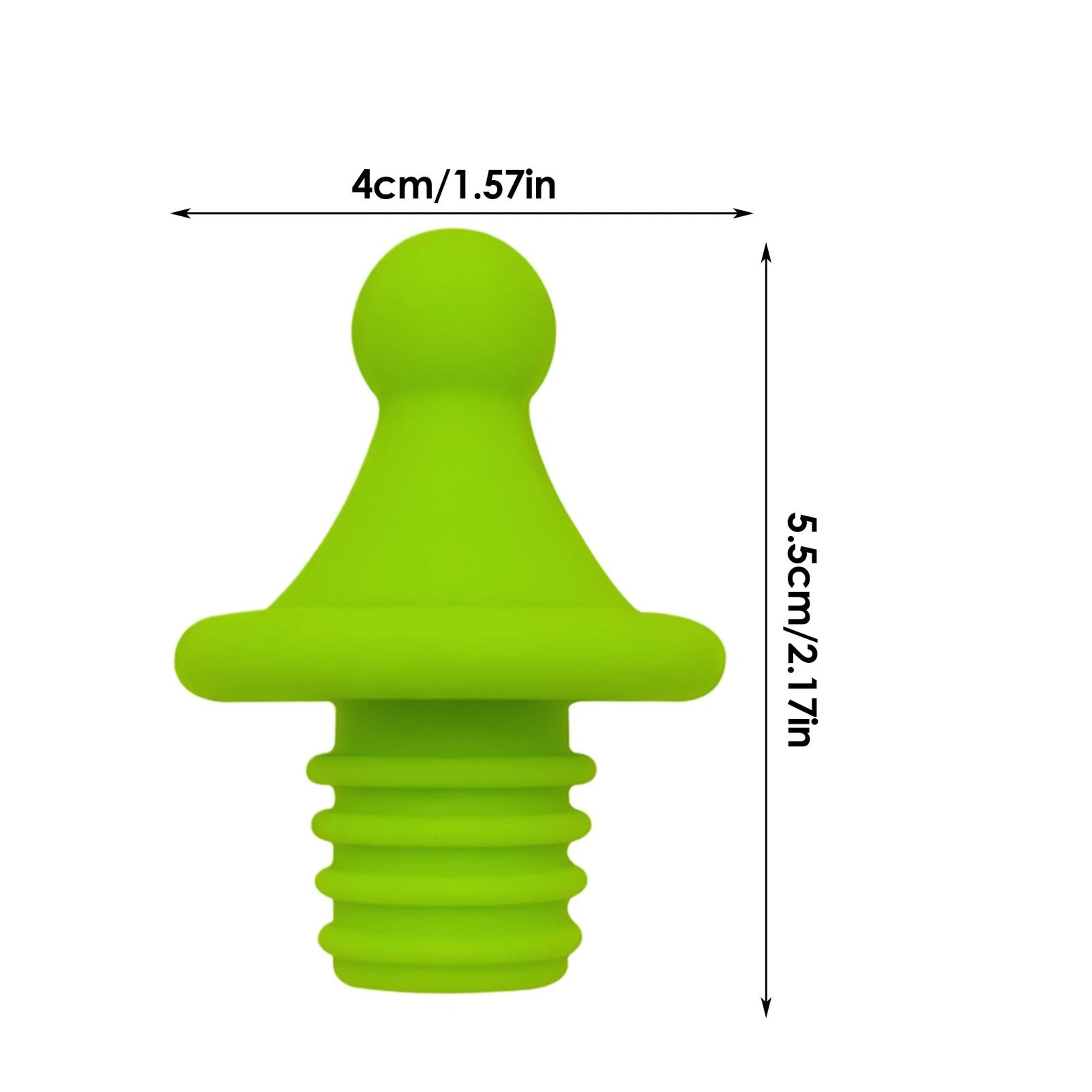 Novelty Top Hat Silicone Wine Bottle Stopper 12