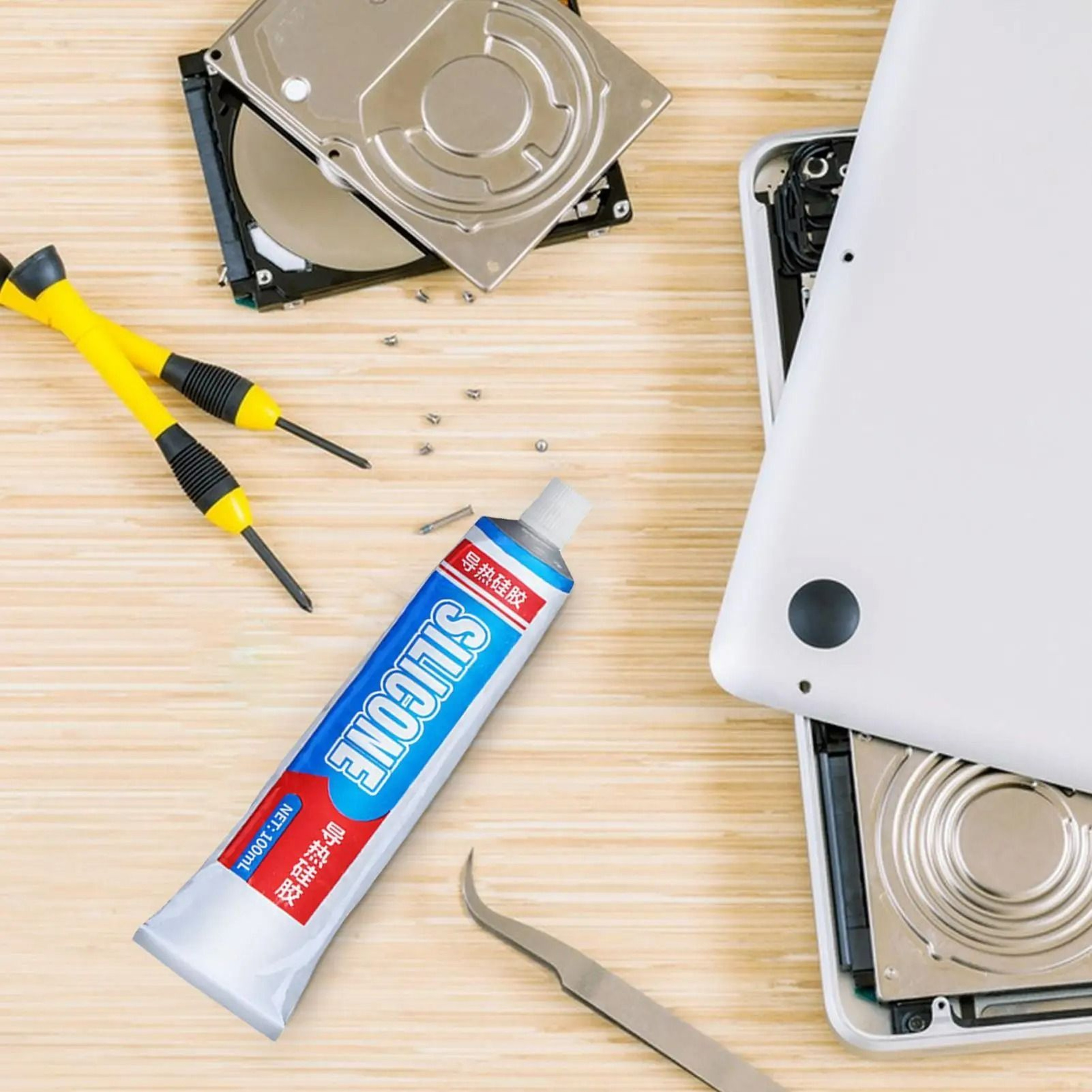 HighTemp Thermal Conductive Silicone Glue Adhesive 0