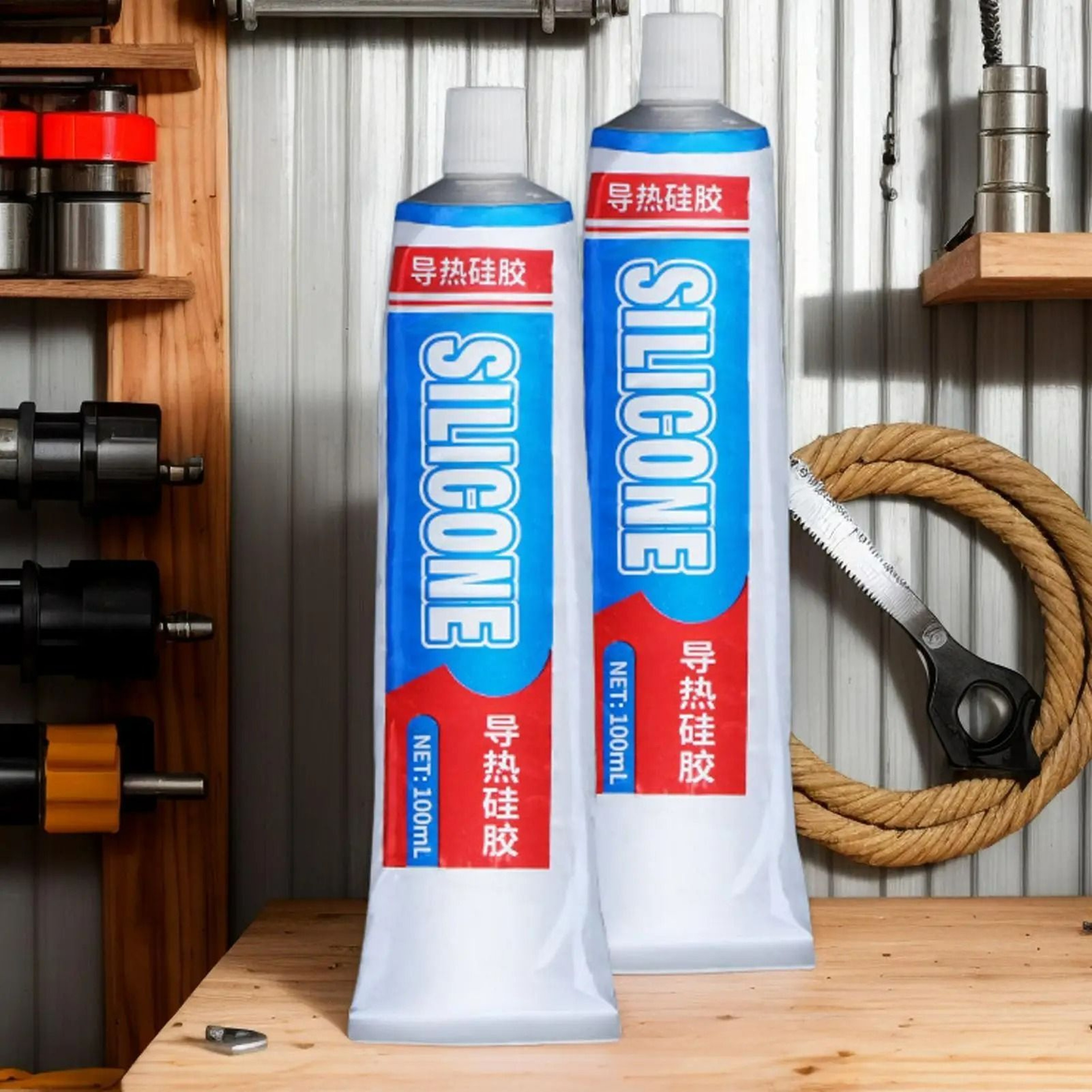 HighTemp Thermal Conductive Silicone Glue Adhesive 1