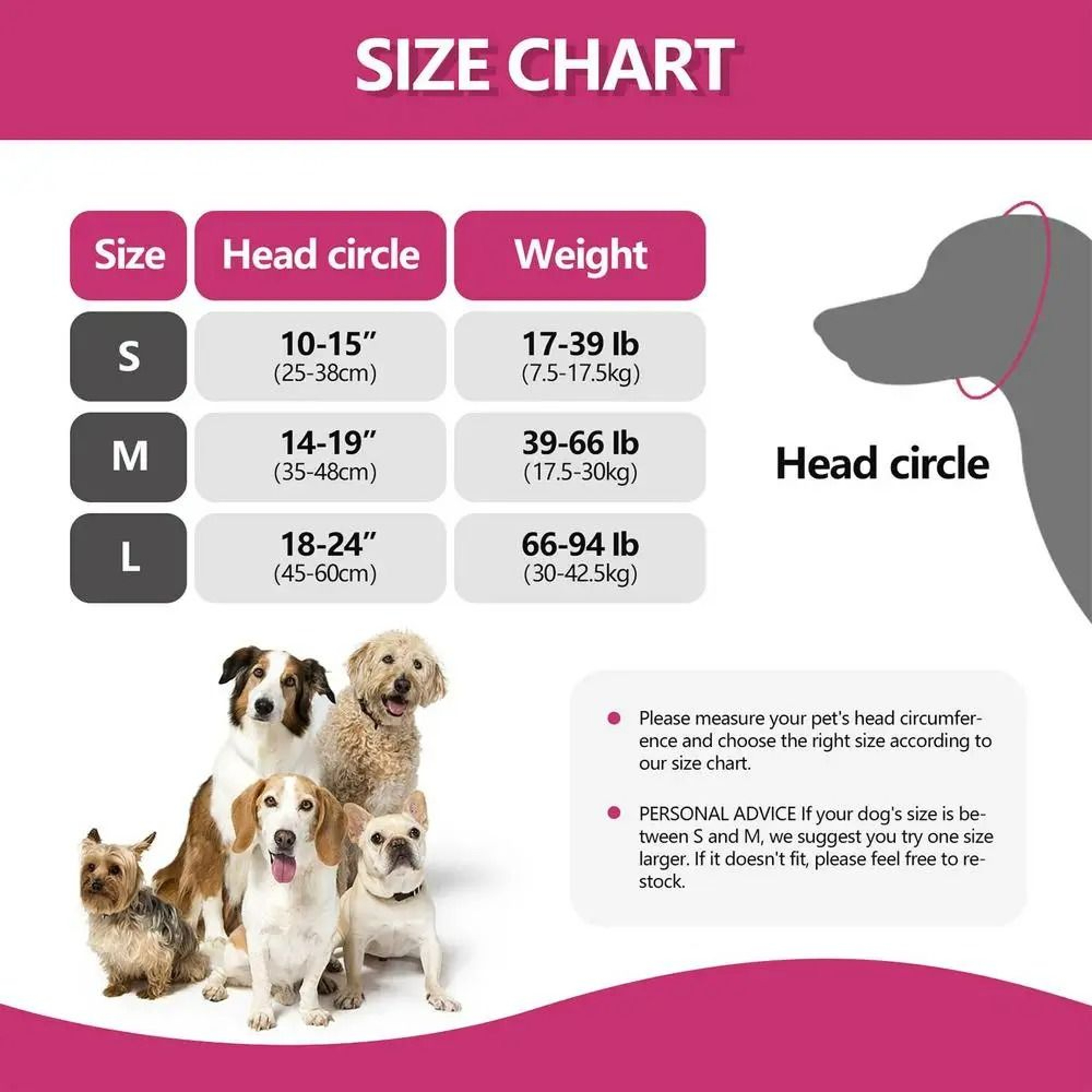 Dog Calming Noise Protection Ear Muffs 6