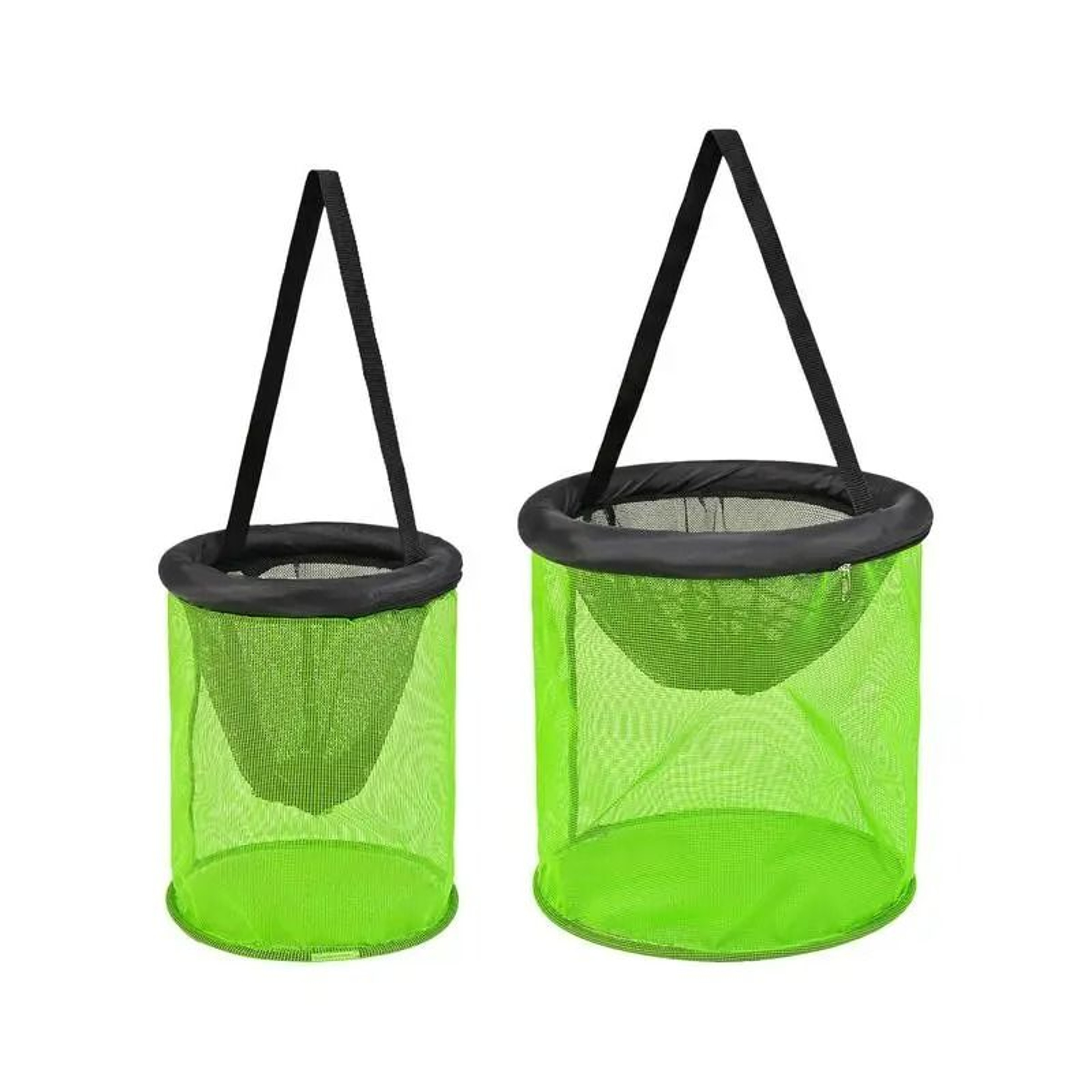 Foldable Steel Wire Fishing Trap Basket 1