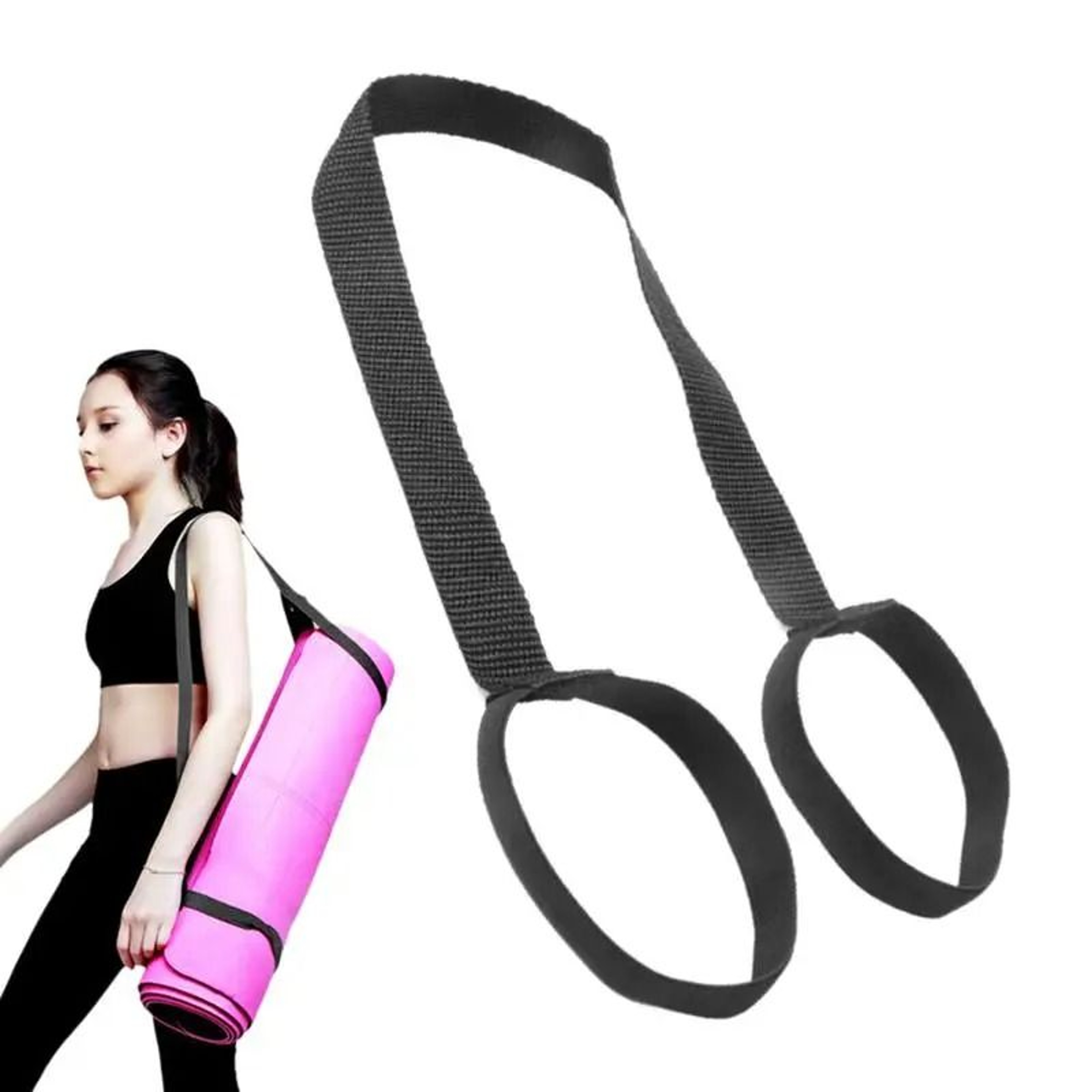 Adjustable Yoga Mat Sling Carrying  Stretching Strap 0
