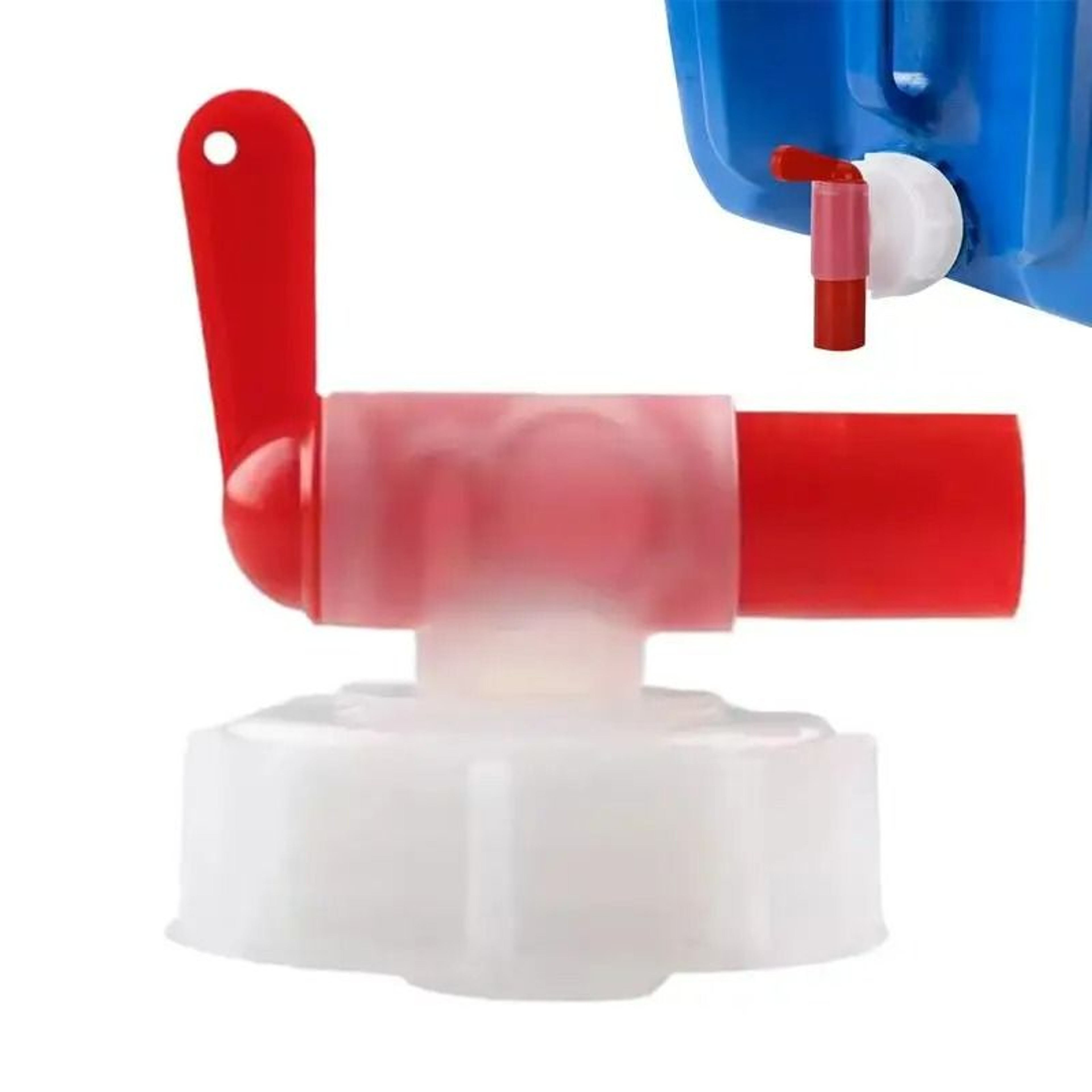 IBC Tank Tap Adapter With Threaded Faucet Valve 0