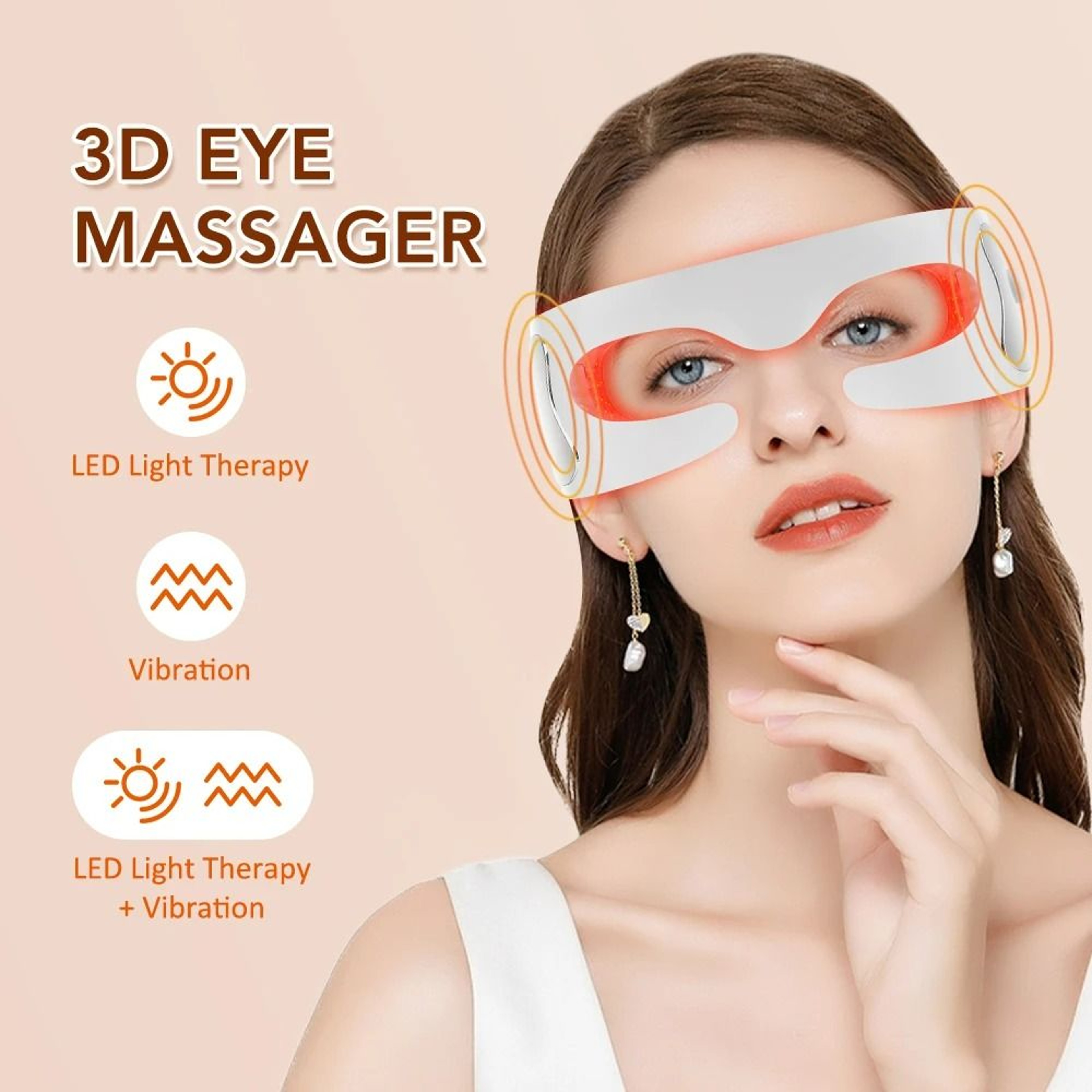 EMS Red Light Eye Therapy Beauty Massager 1