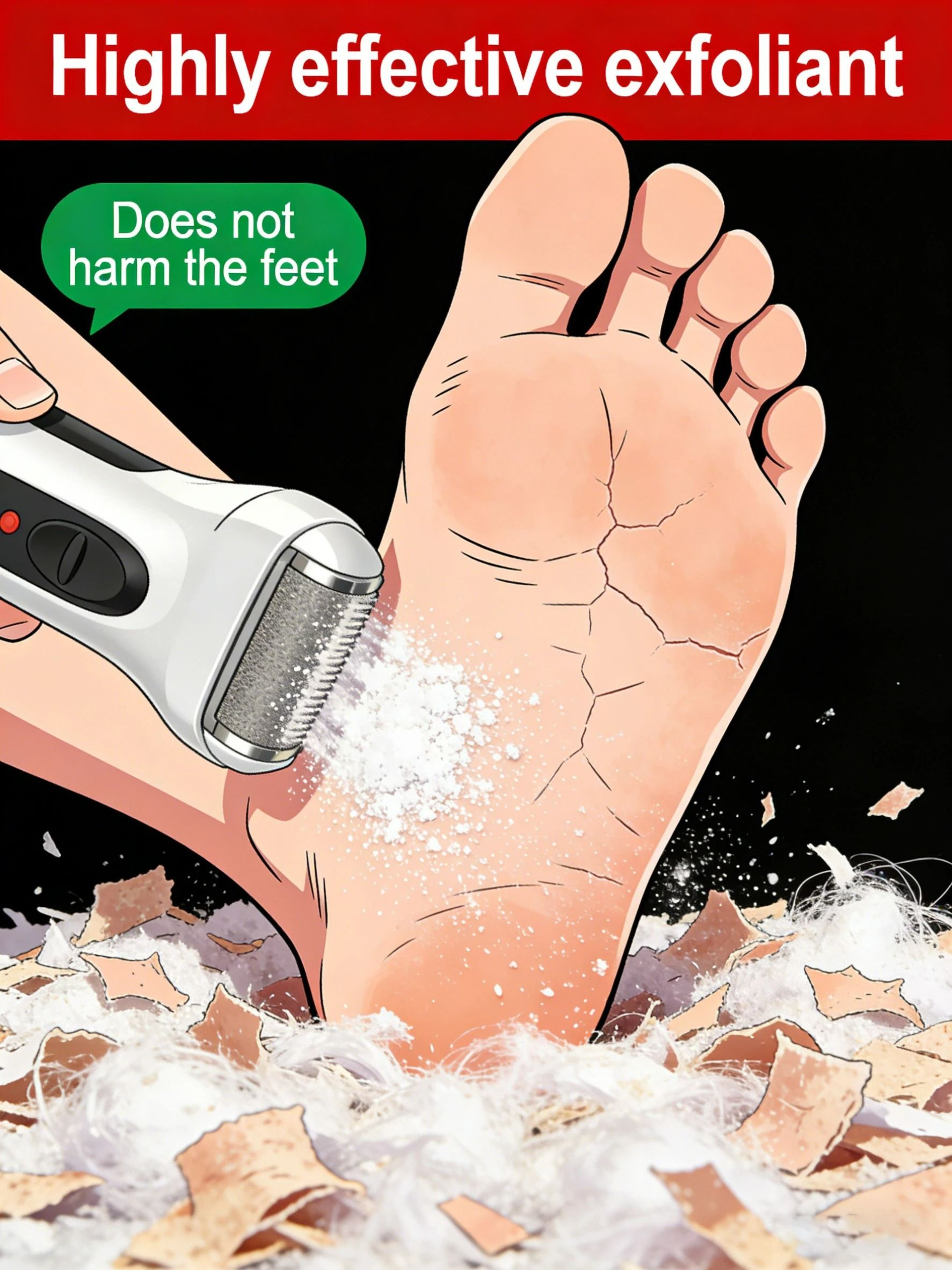 Electric Automatic Foot File  Callus Remover 1