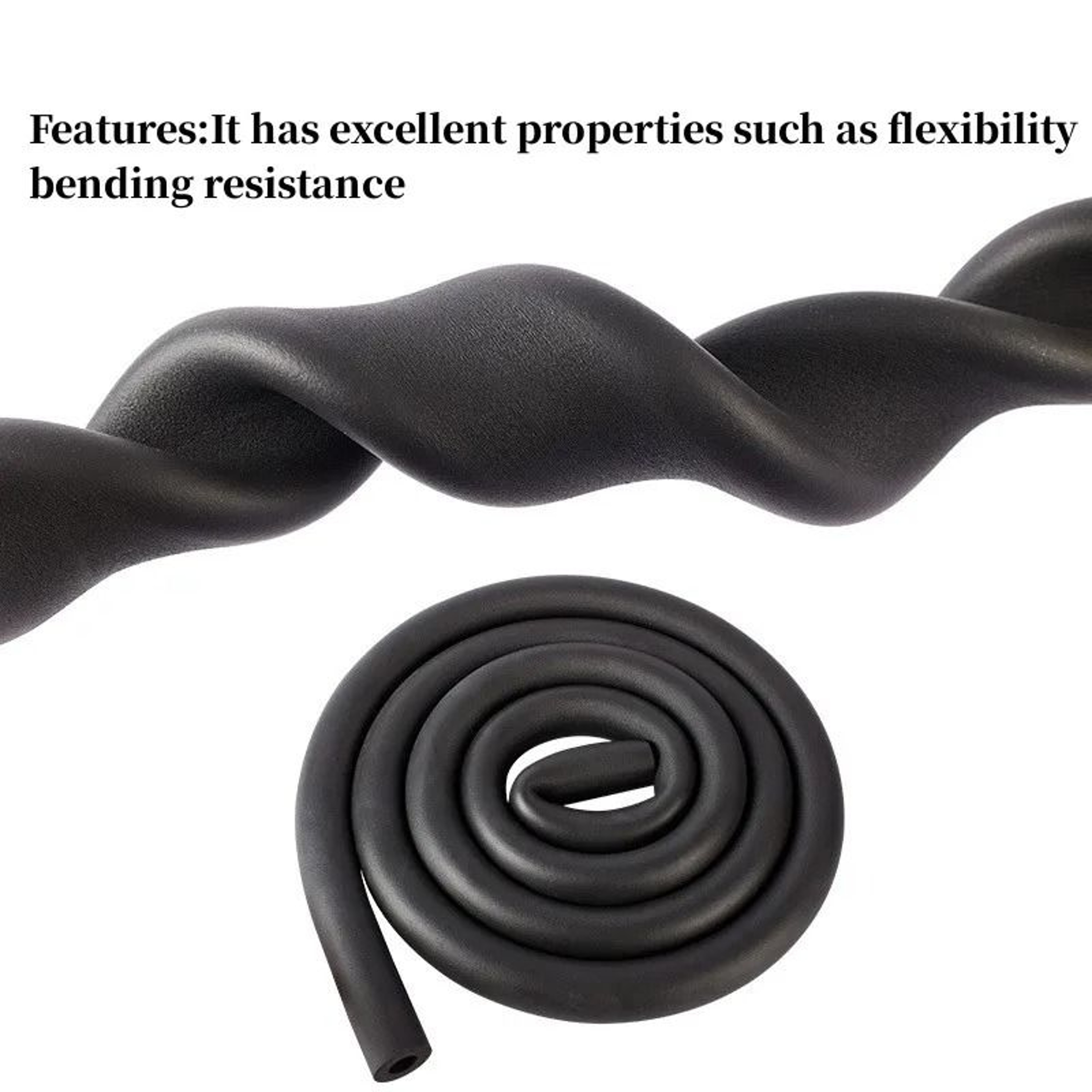 Rubber Sponge Foam Pipe Insulation Sleeve 2