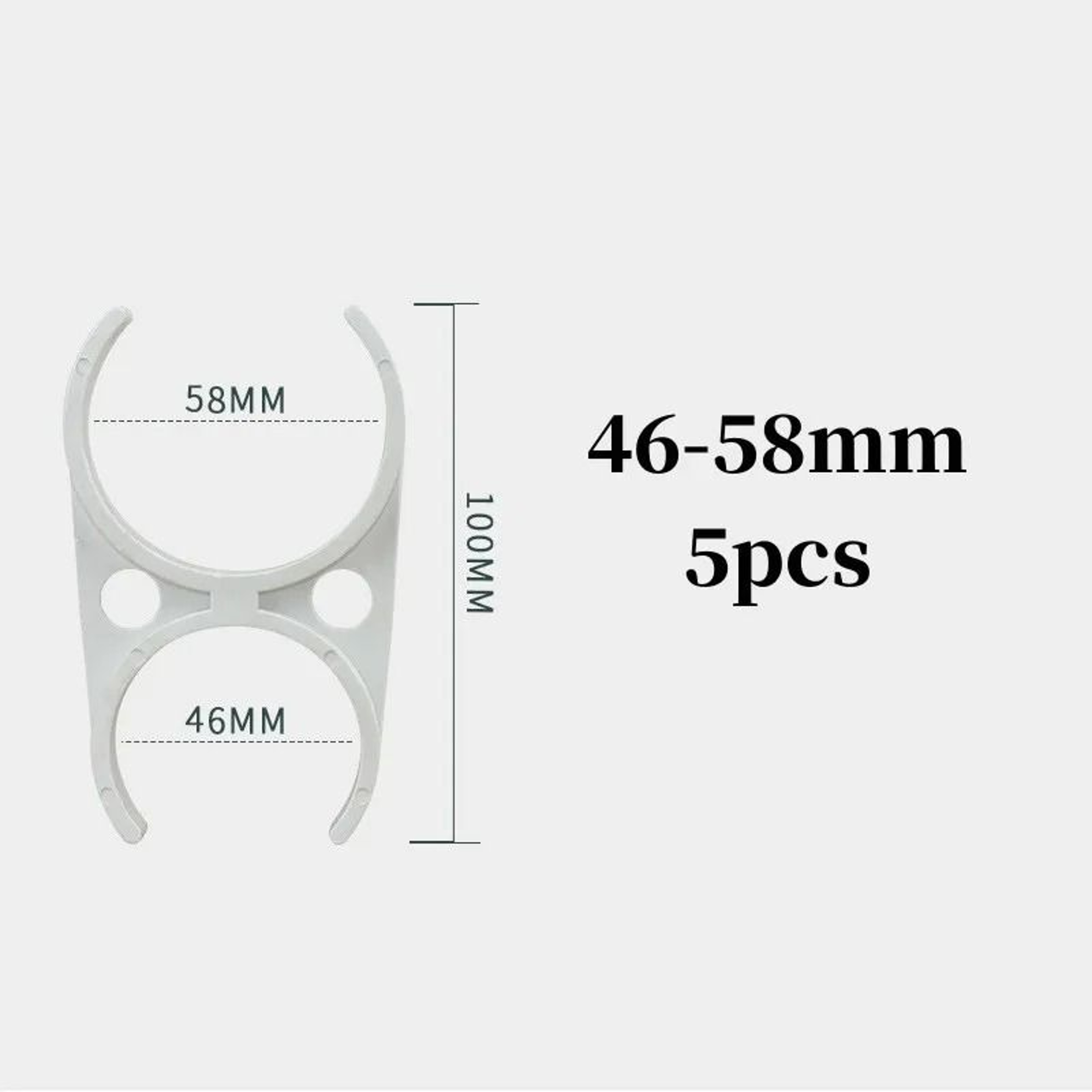5Piece Fixed Clamp Water Filter Bracket  Mounting Clips 9