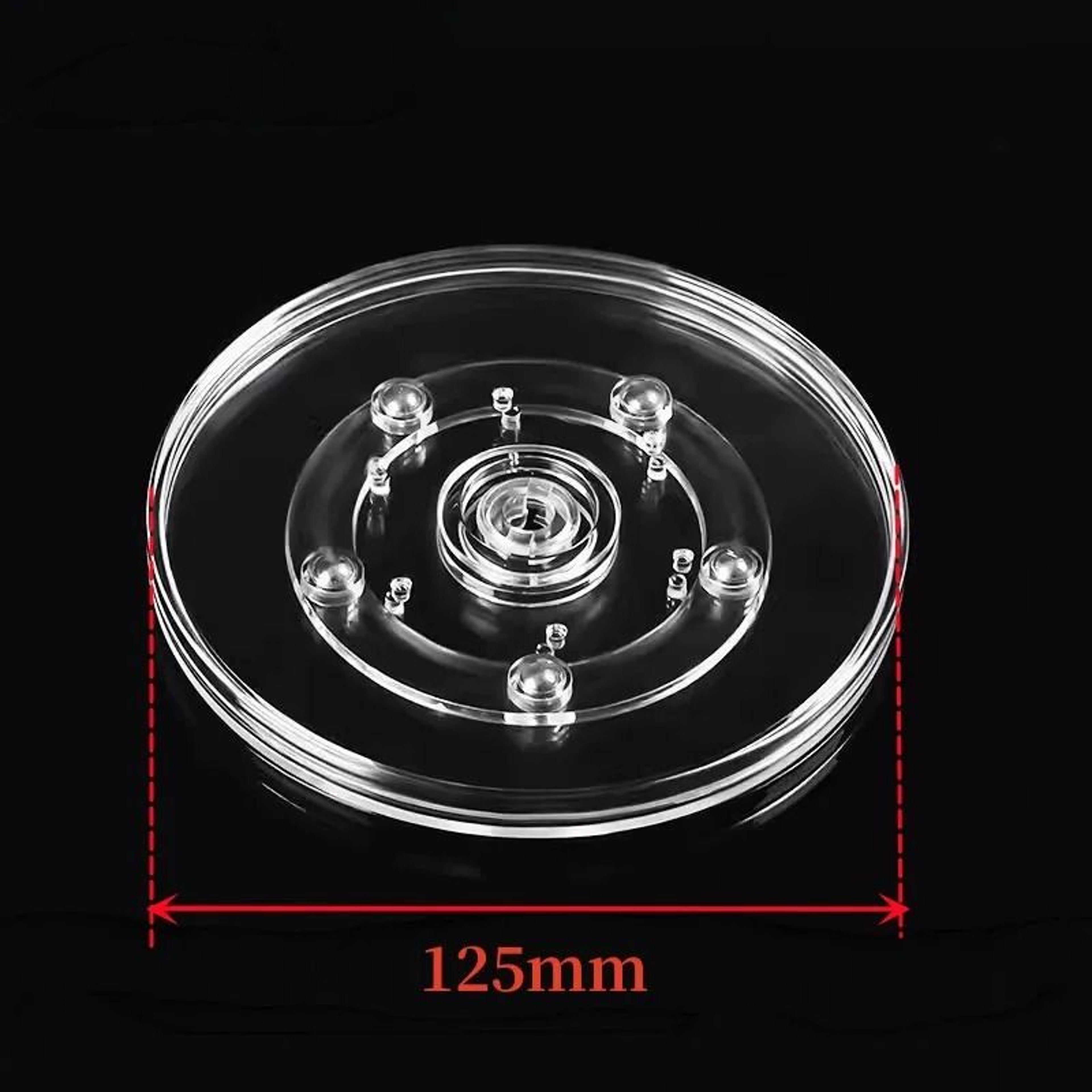 Universal 360 Rotating Acrylic Turntable Display Stand 14