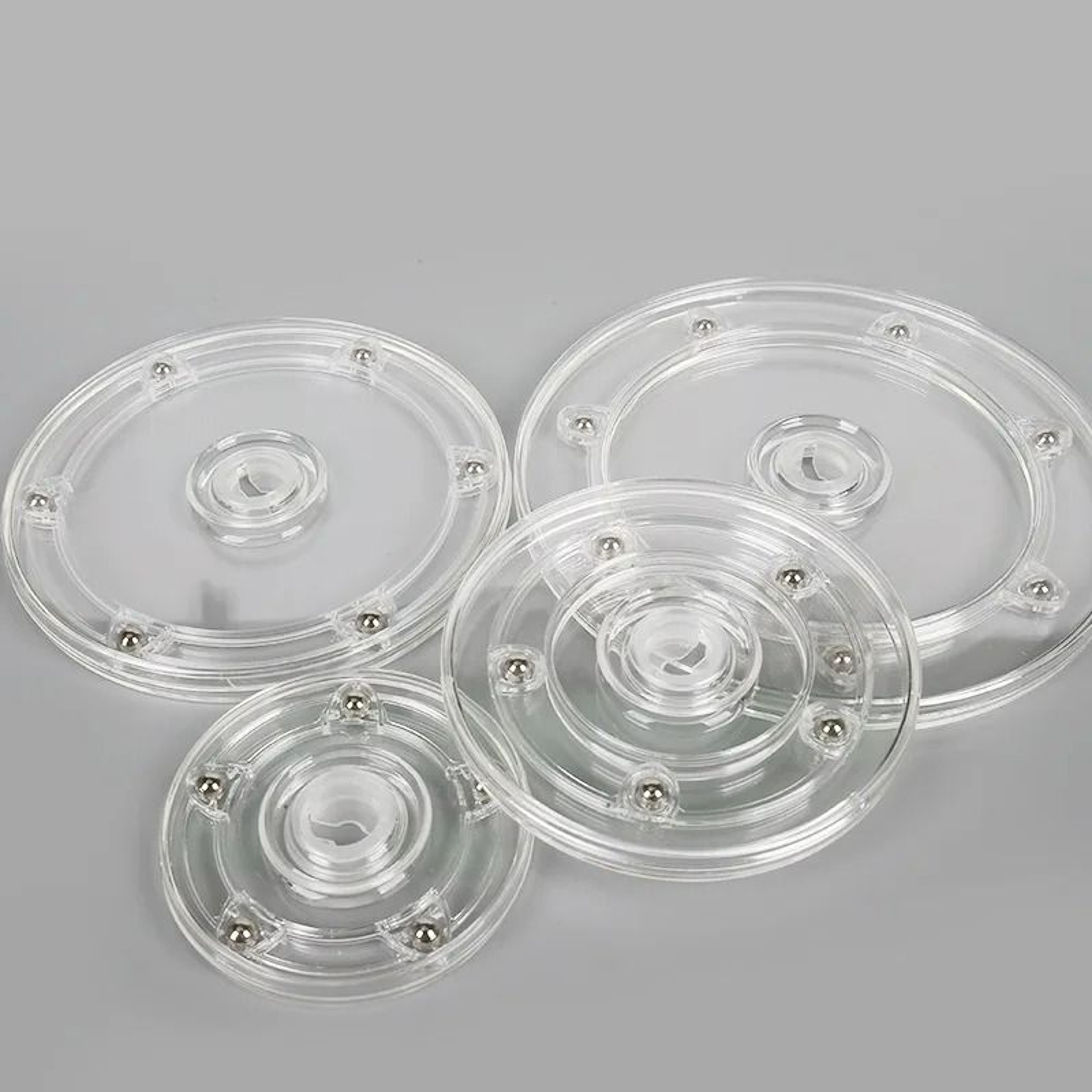 Universal 360 Rotating Acrylic Turntable Display Stand 2
