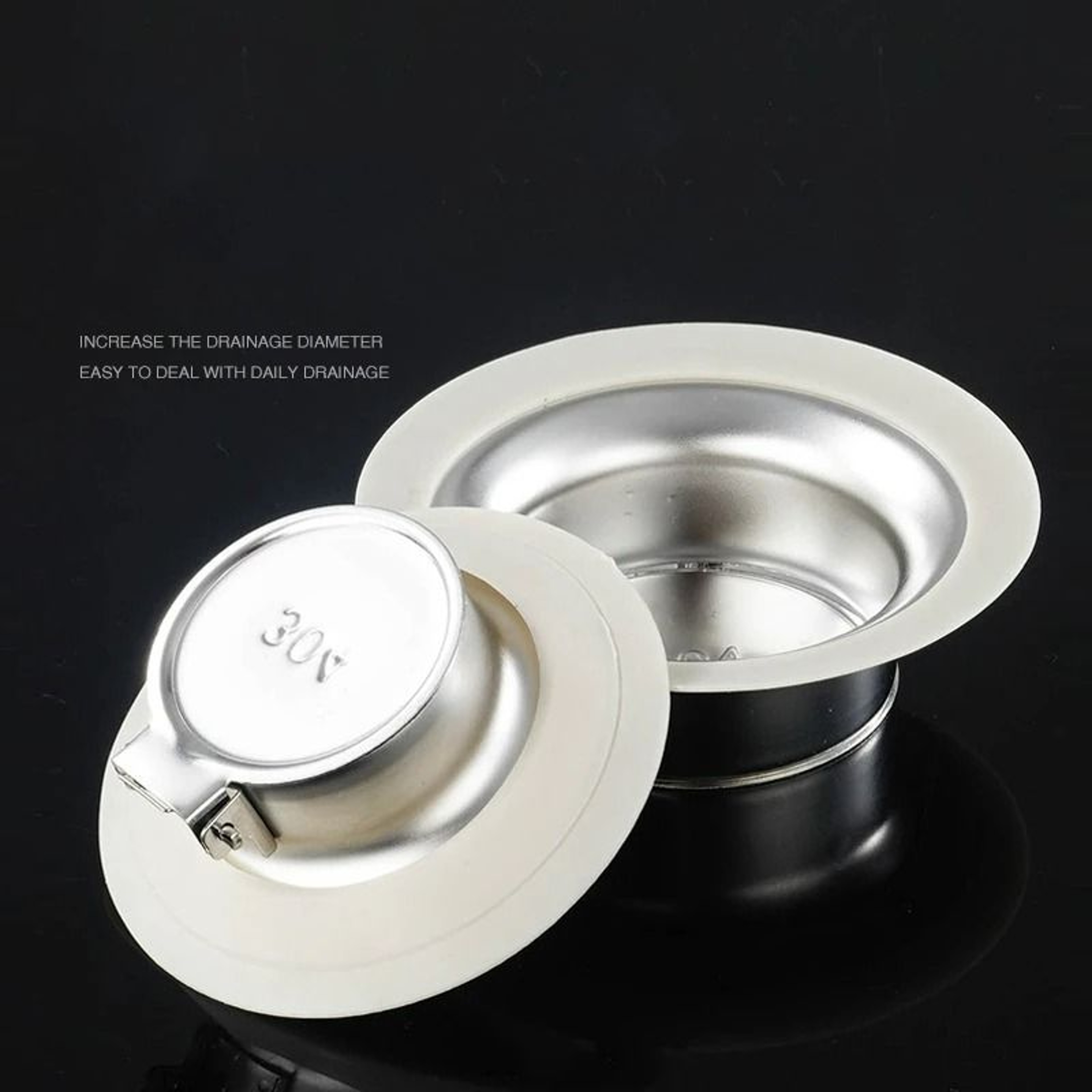 Stainless Steel Squatting Pan AntiOdor Stopper  Deodorizing Plug 5