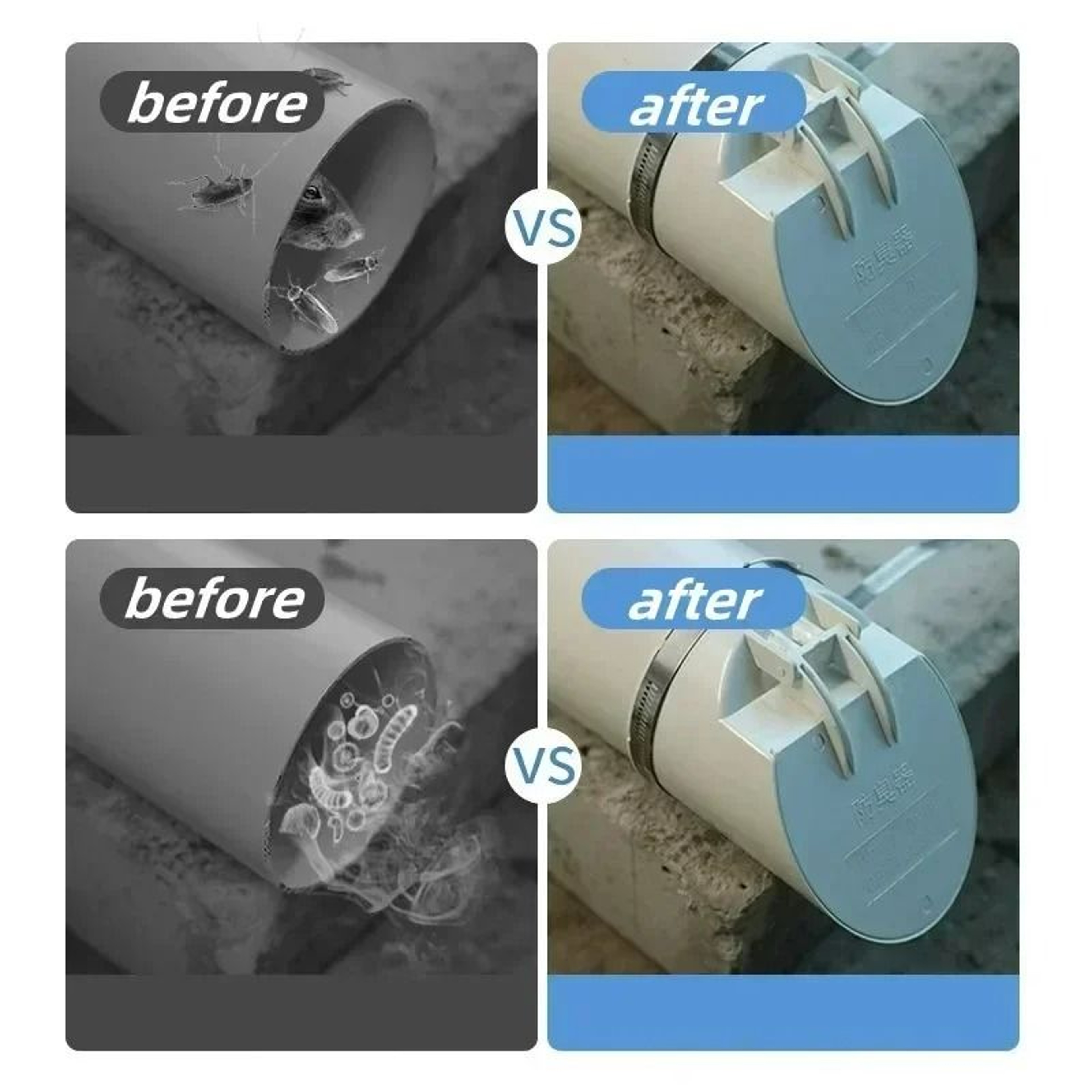 AntiBackflow Drainage Pipe Floor Drain  OdorProof Cover Cap 3