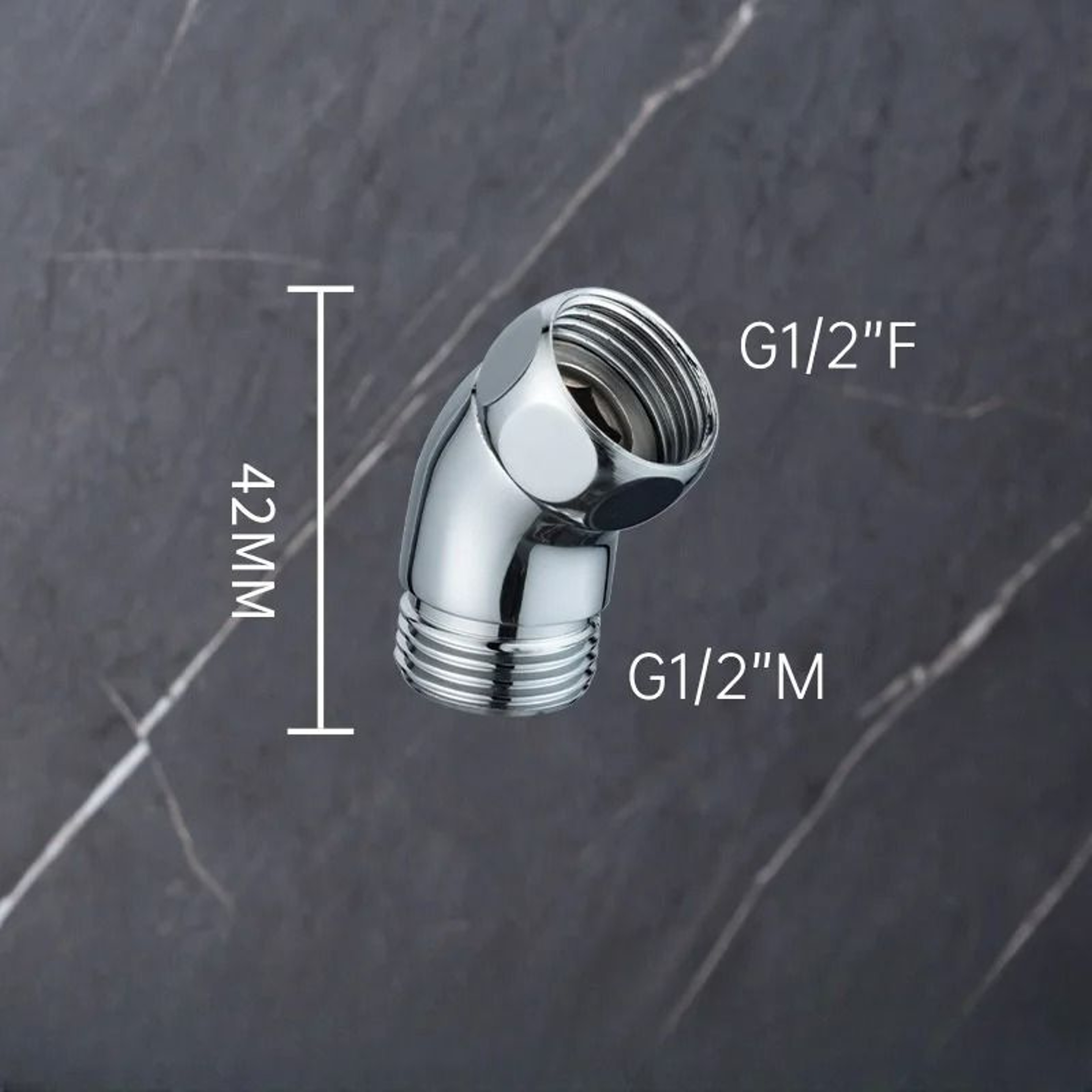 G12 135 Shower Head Elbow Adapter  Extension Connector 8