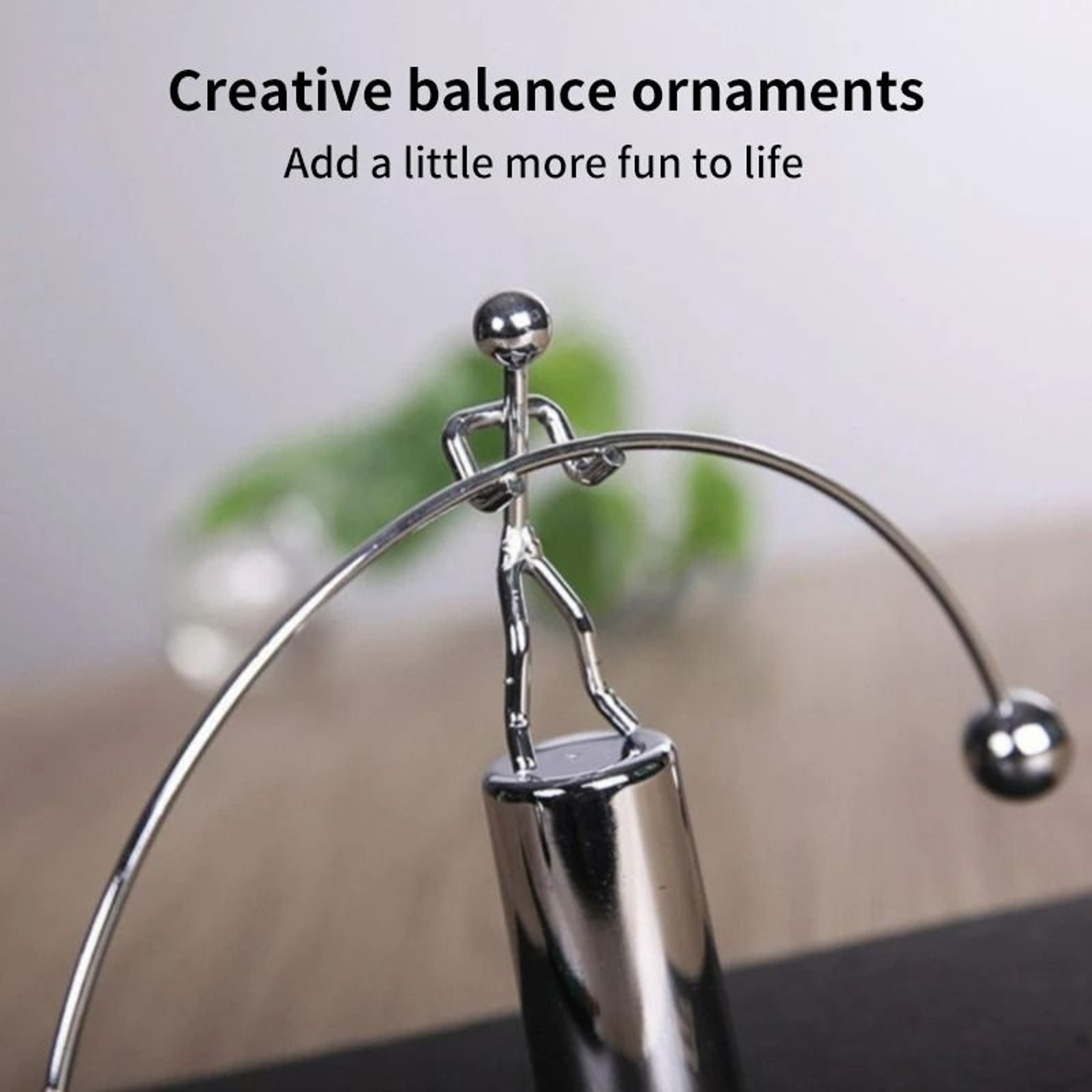 Creative Newtons Cradle Balance Pendulum  Physics Desk Toy 3
