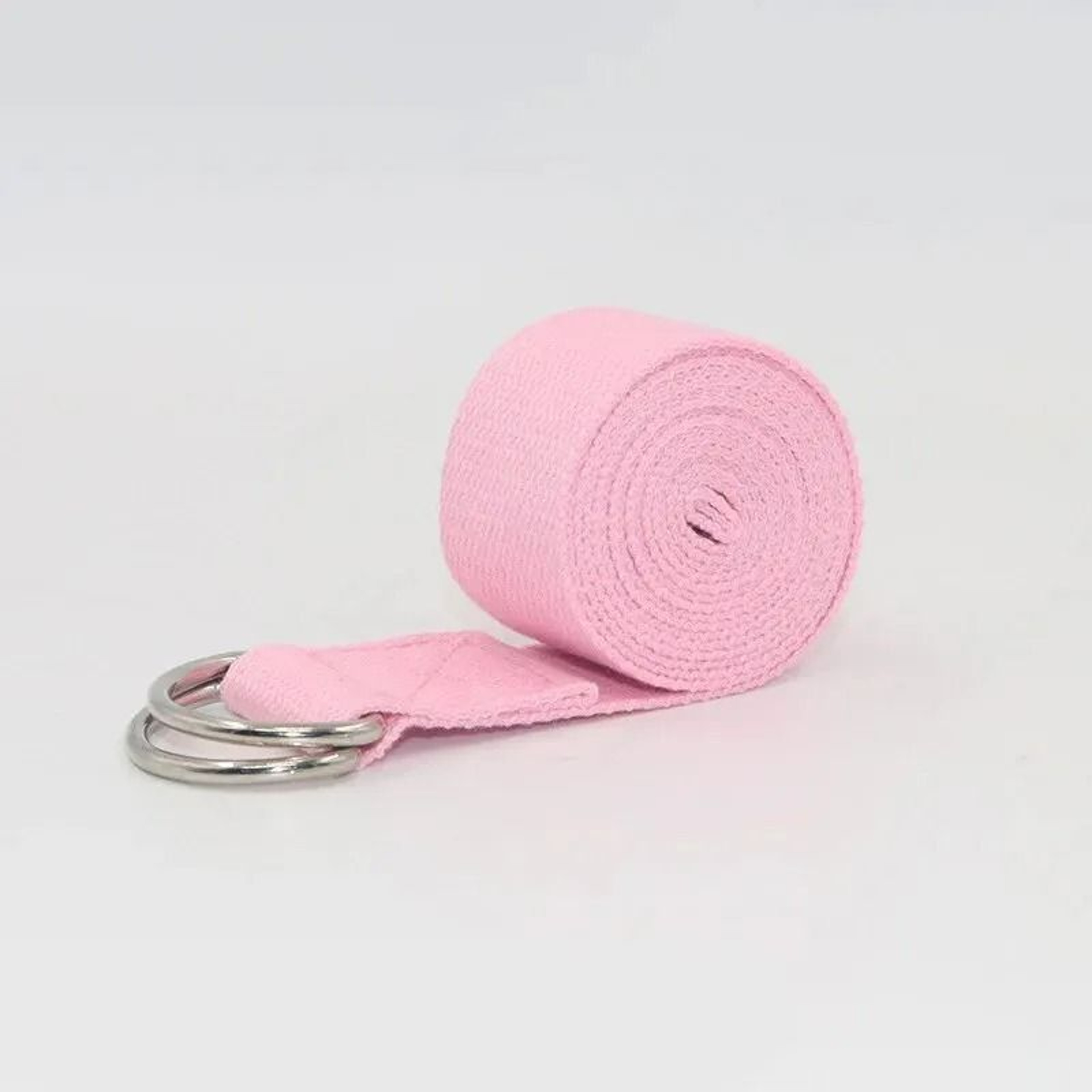 Adjustable Cotton Yoga Strap With DRing Buckle For Daily Stretching 9