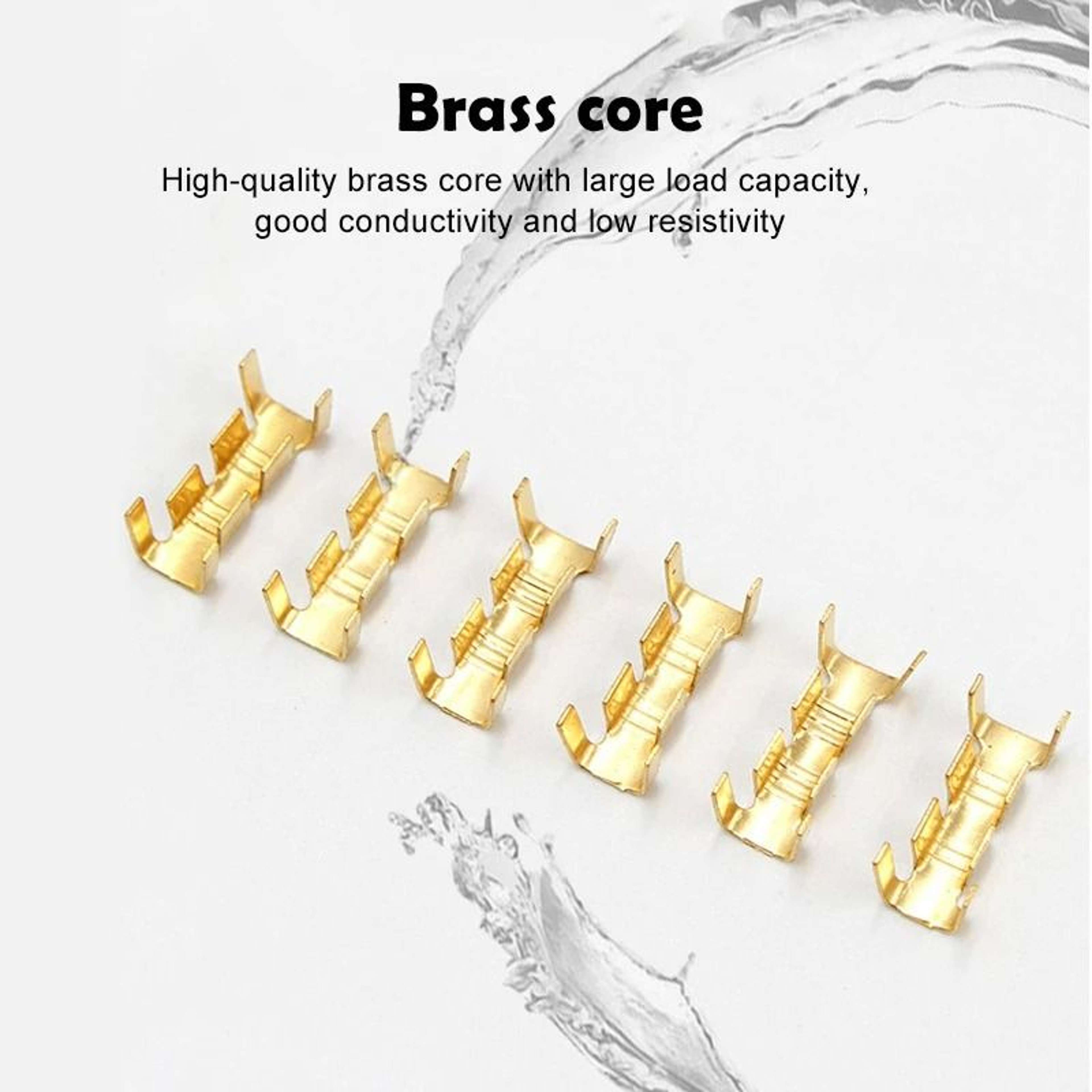 Brass UType Wire Docking Terminal Connectors 1