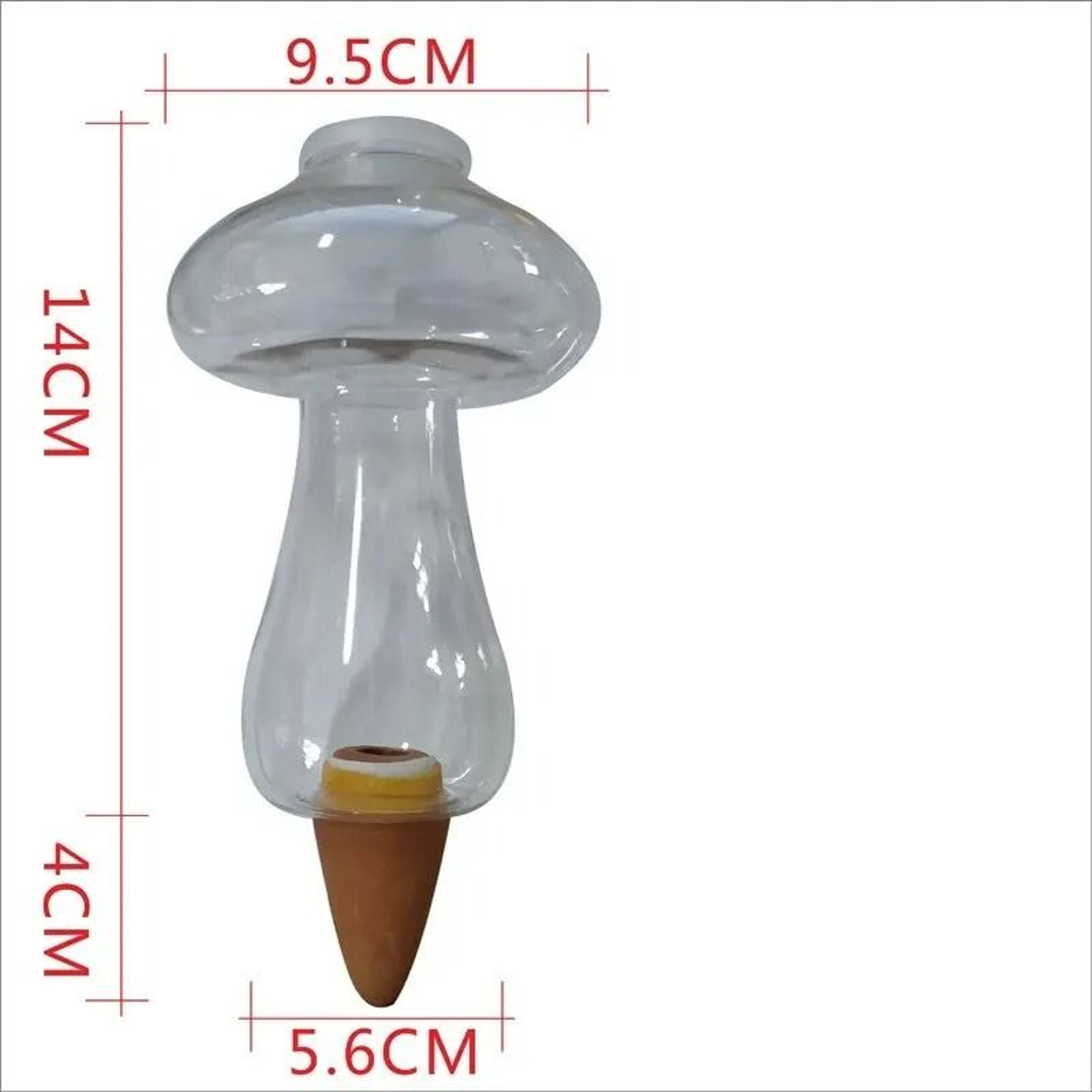 LoveShaped Automatic Plant Waterer  Drip Irrigation Stake 5