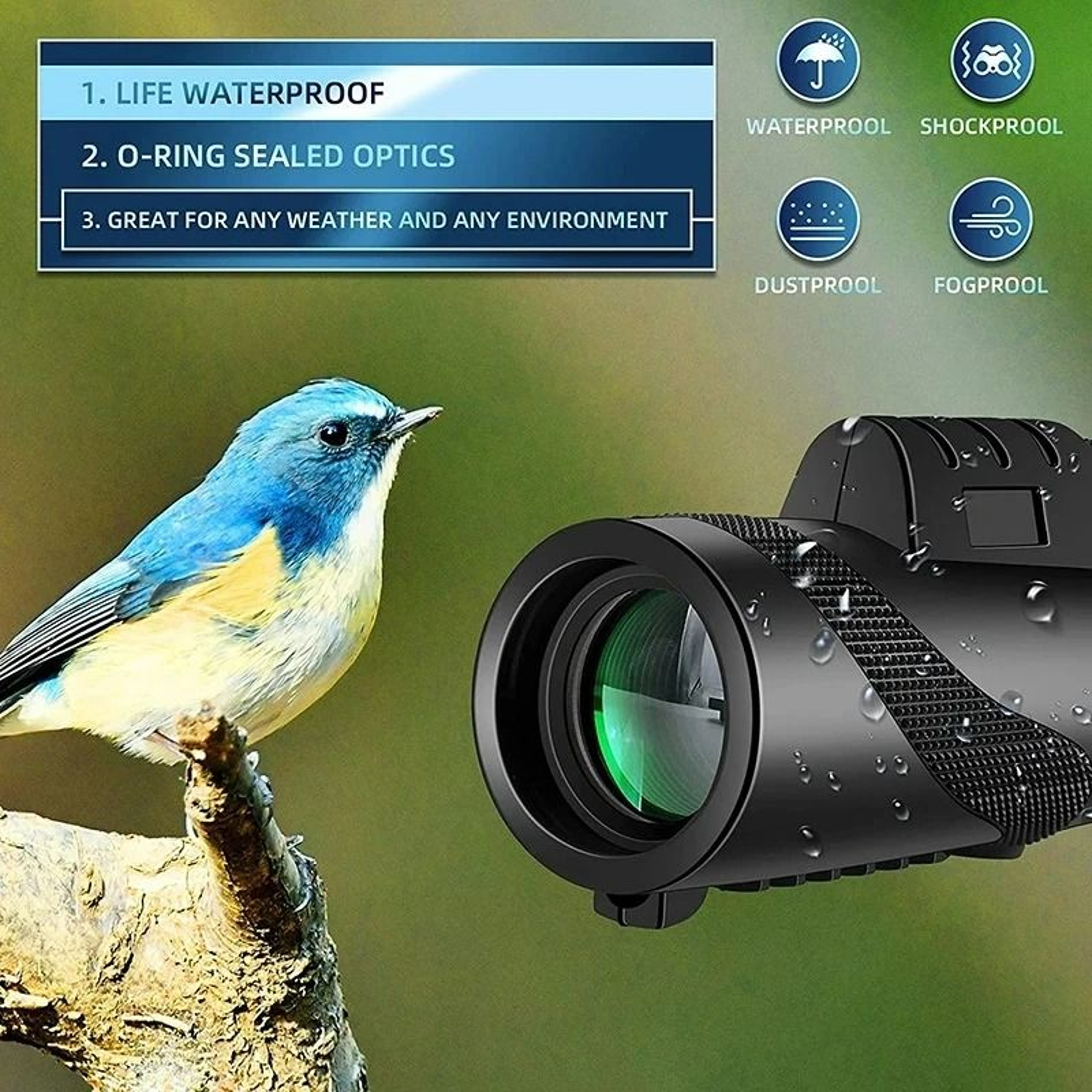 Portable Compact HighDefinition Outdoor Pocket Binoculars 2