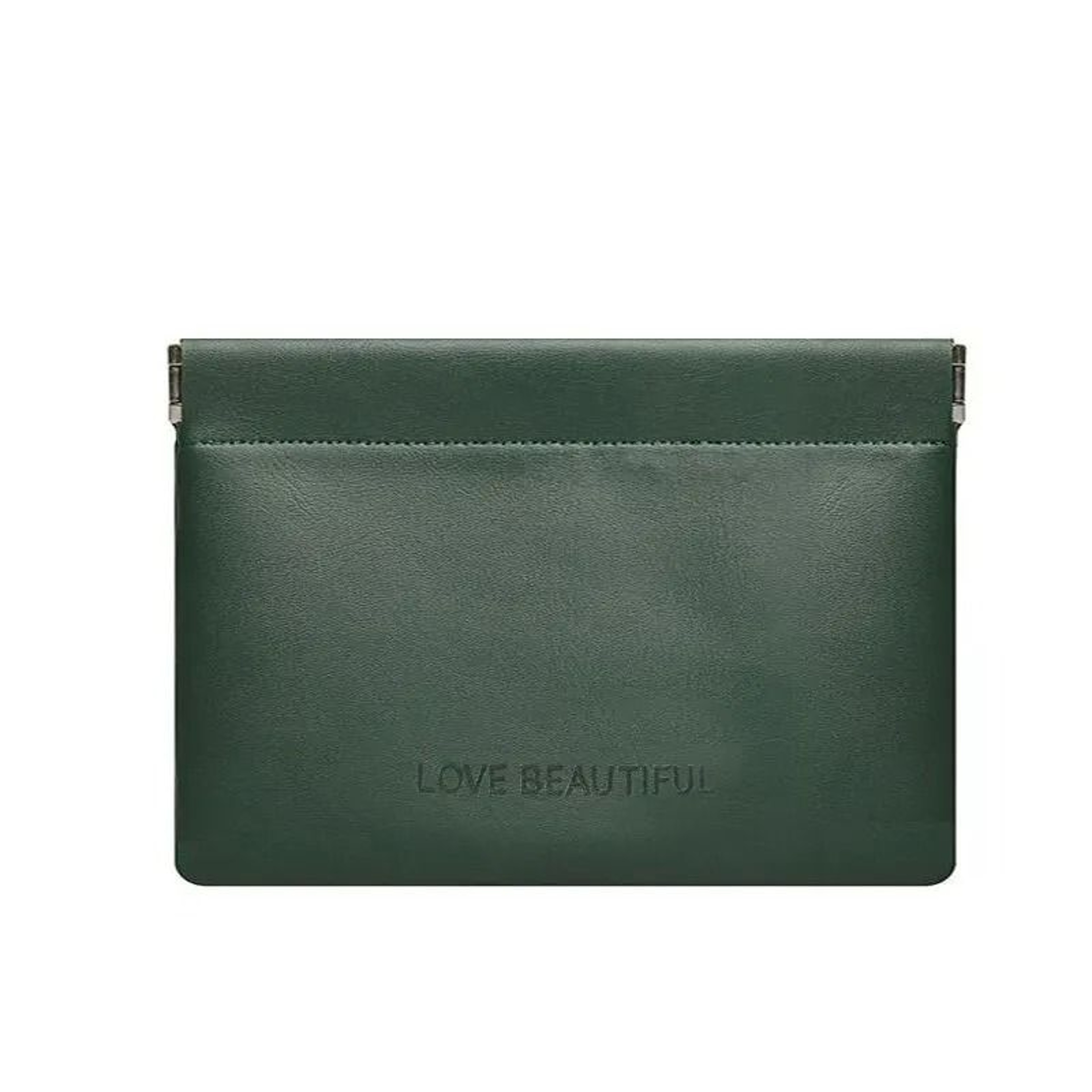 Portable PU Leather SelfClosing Cosmetic  Cable Pouch 6