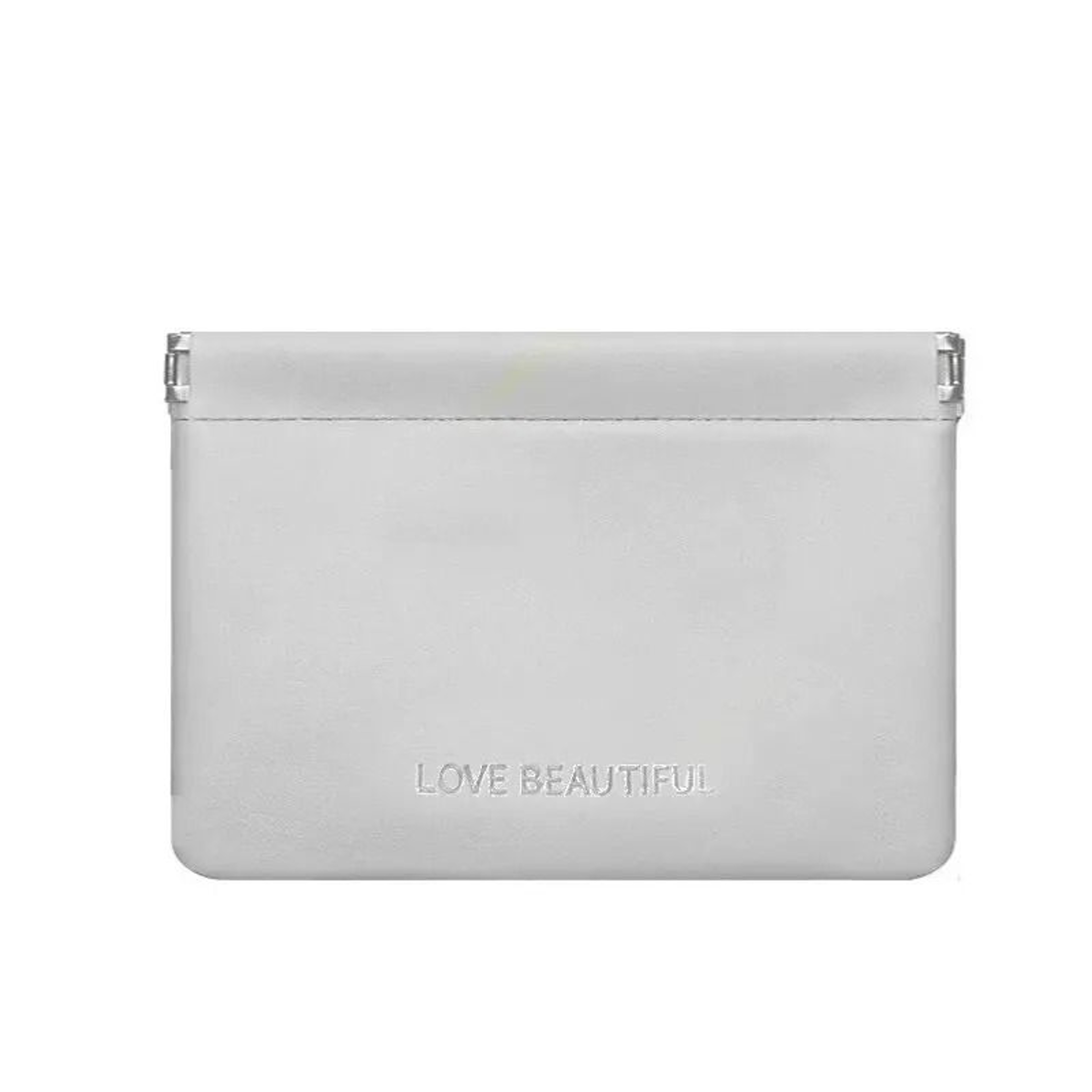 Portable PU Leather SelfClosing Cosmetic  Cable Pouch 8
