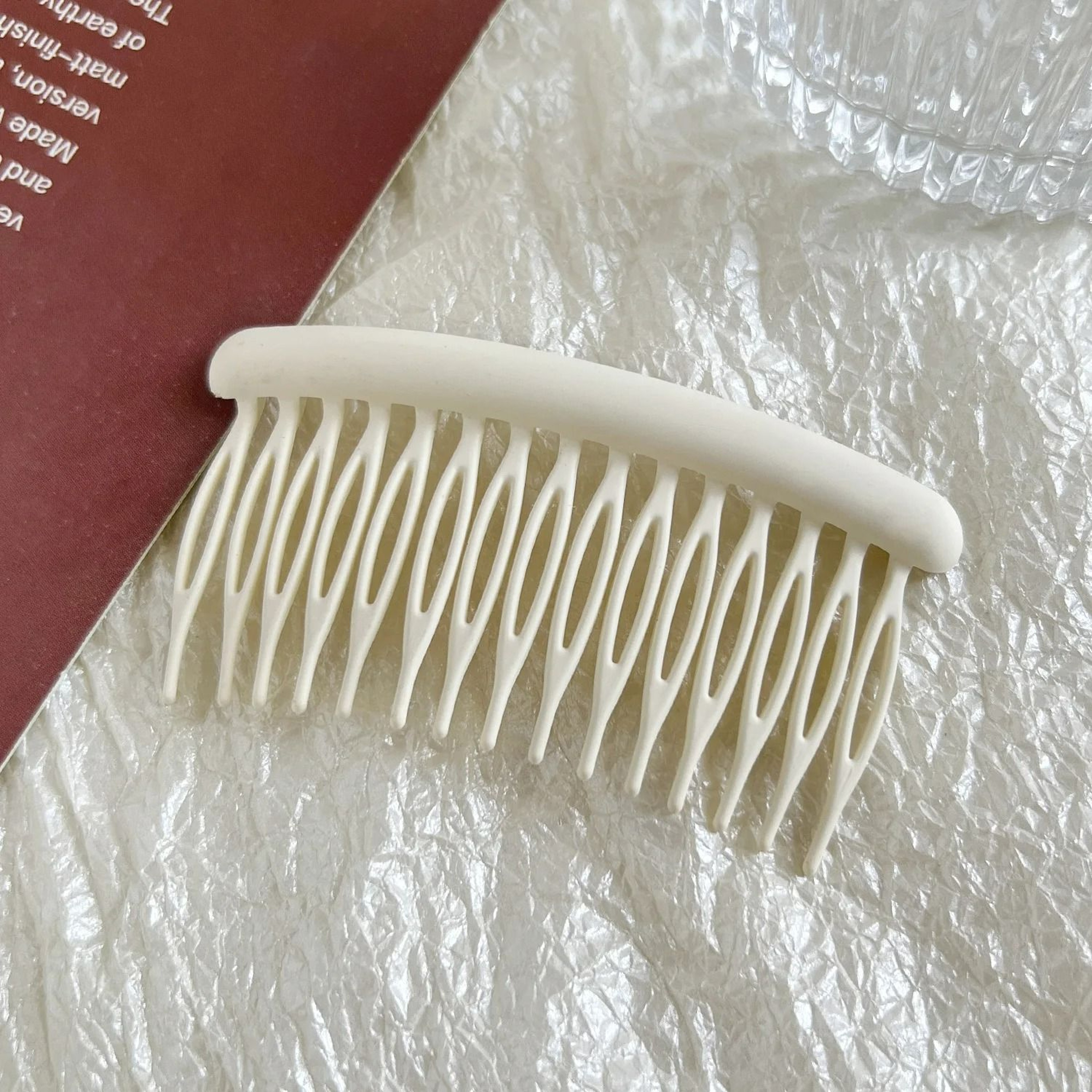 Matte NonSlip Side Hair Fork Stick Comb 13